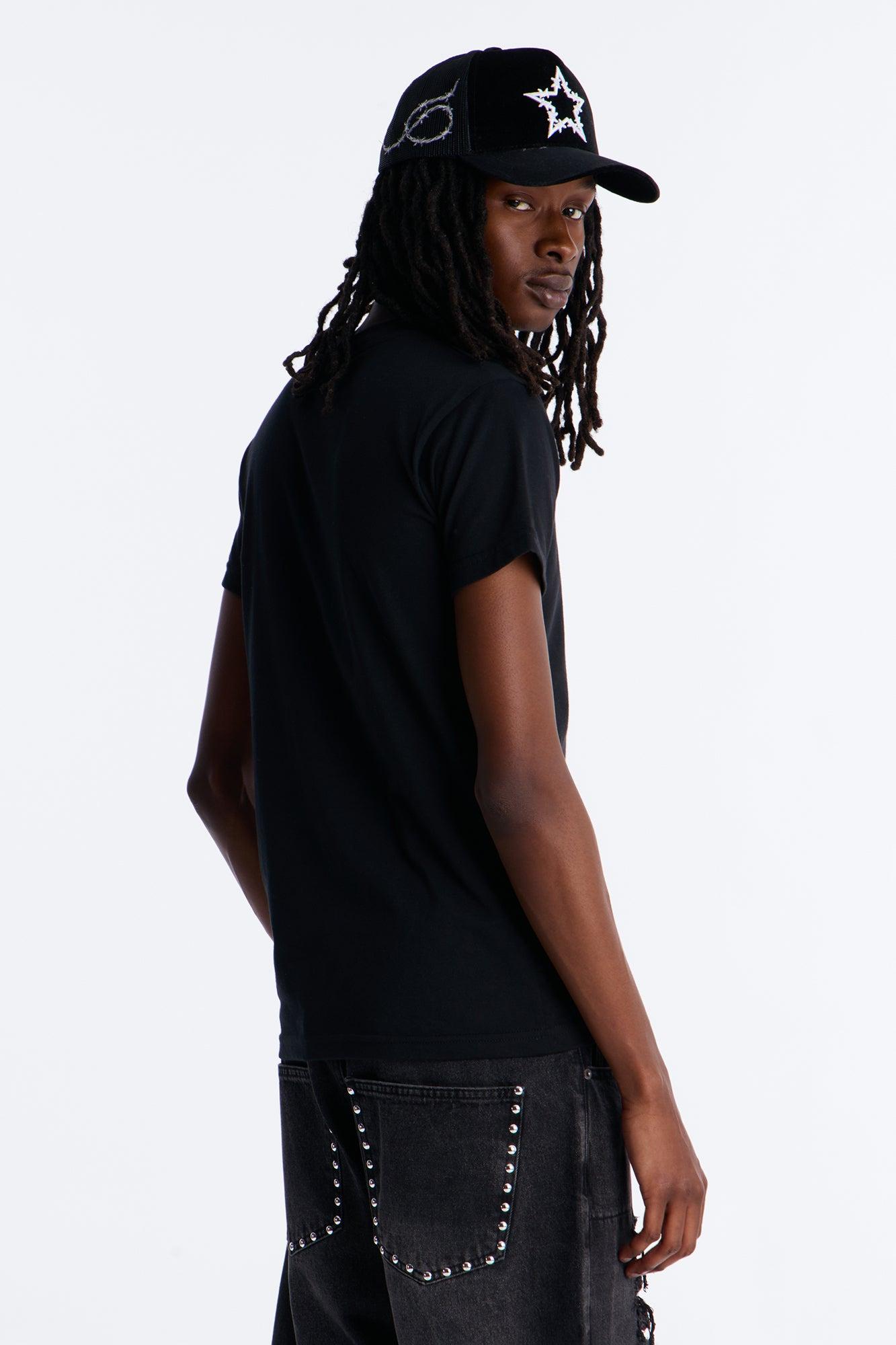 Classic Muscle Fit Tee - Black Male Product Image