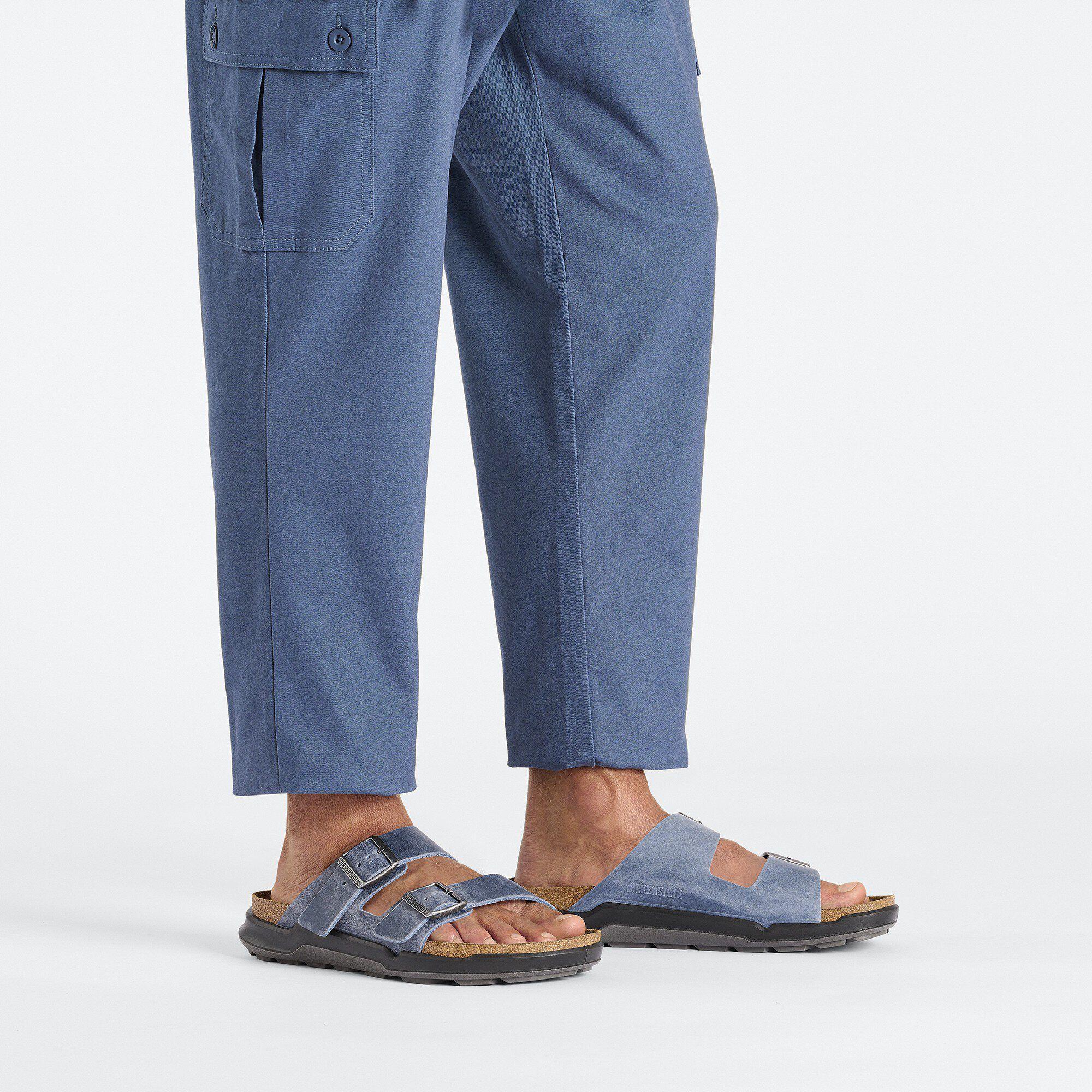 Arizona Crosstown Men Oiled Leather Elemental Blue Product Image