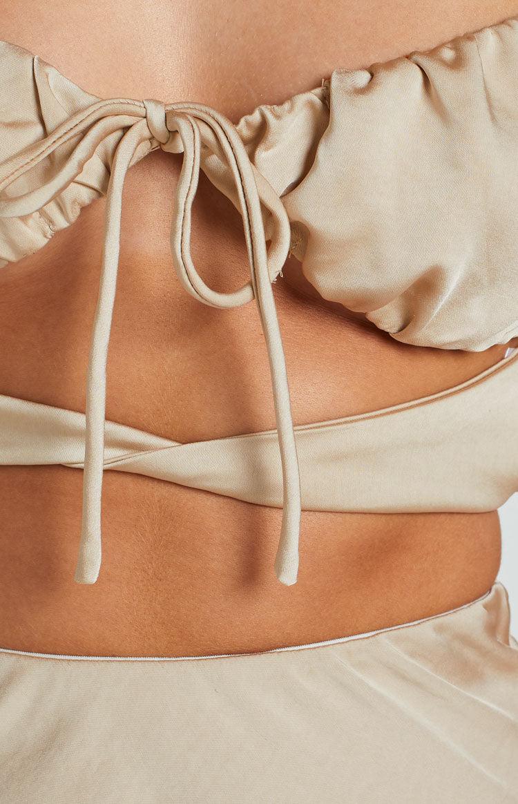 Gracie Tie Top Cream Product Image