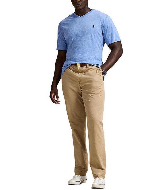 Polo Ralph Lauren Big & Tall Classic Fit Short Sleeve Cotton Jersey V-Neck T-Shirt Product Image
