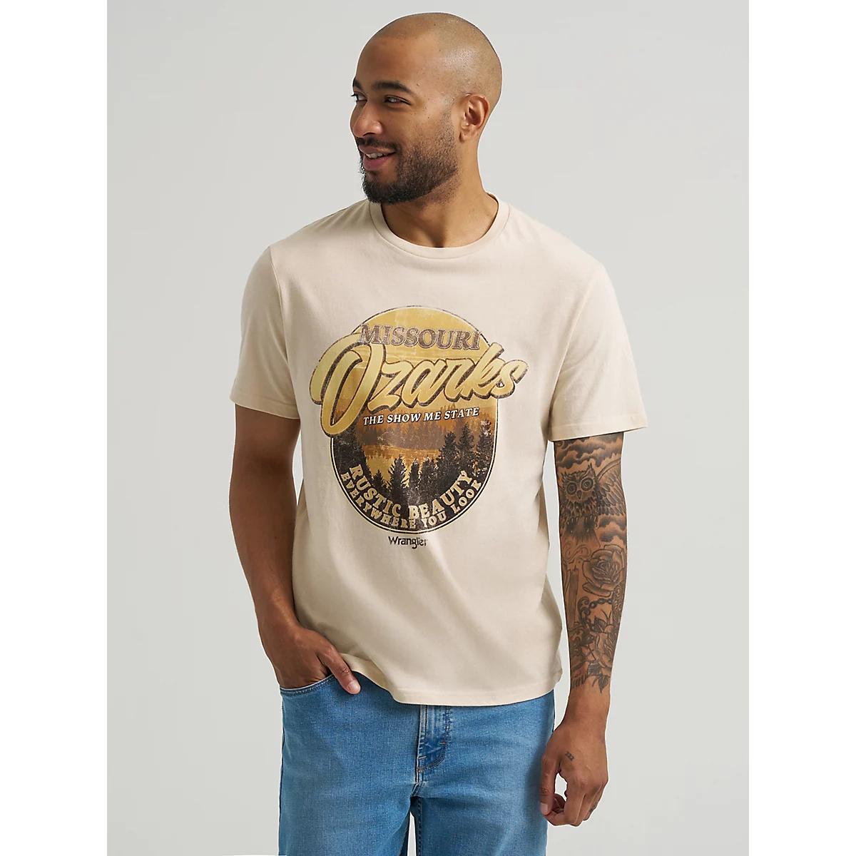 Men's Ozarks Graphic T-Shirt in Fog Product Image
