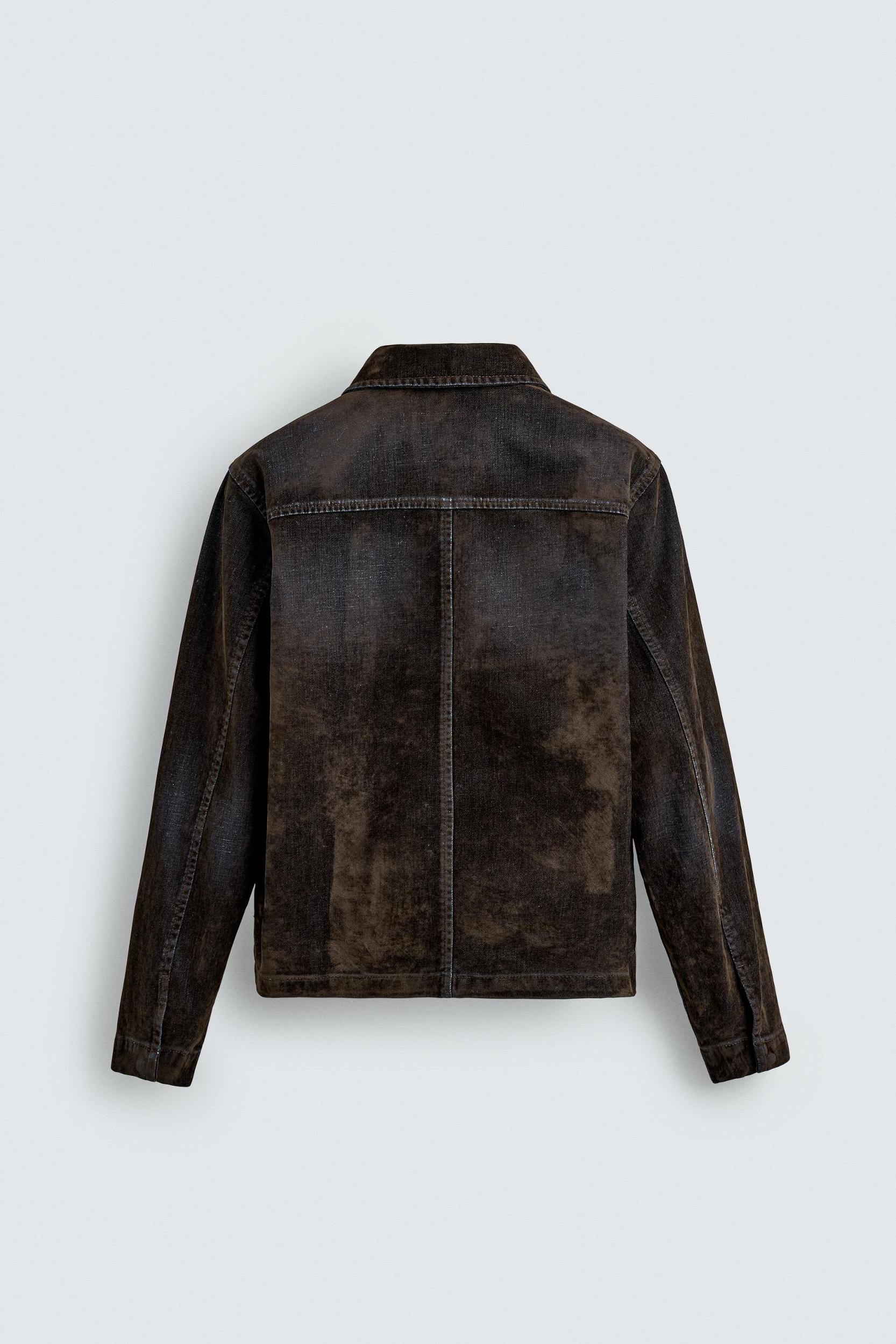 FLOCKED VELVET JACKET Product Image