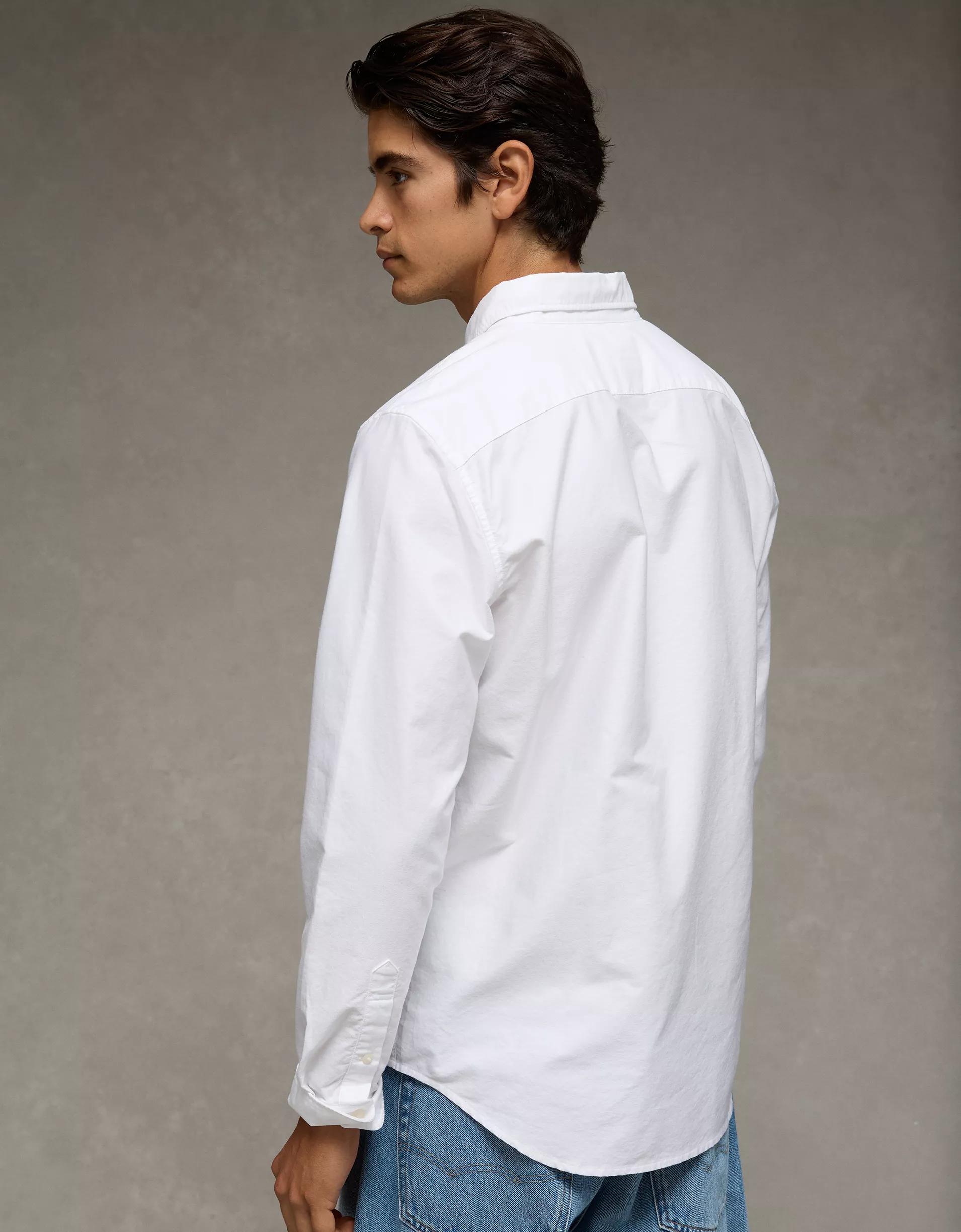 AE Everyday Slim Fit Oxford Button-Up Shirt Product Image