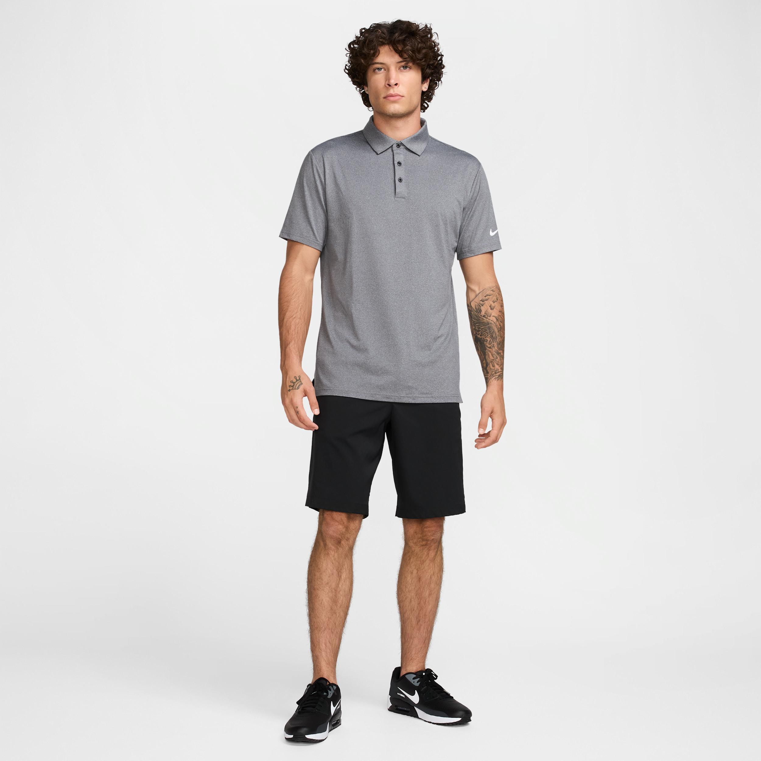 Nike Mens Tour Dri-FIT Heathered Golf Polo | FZ7473-009 Product Image