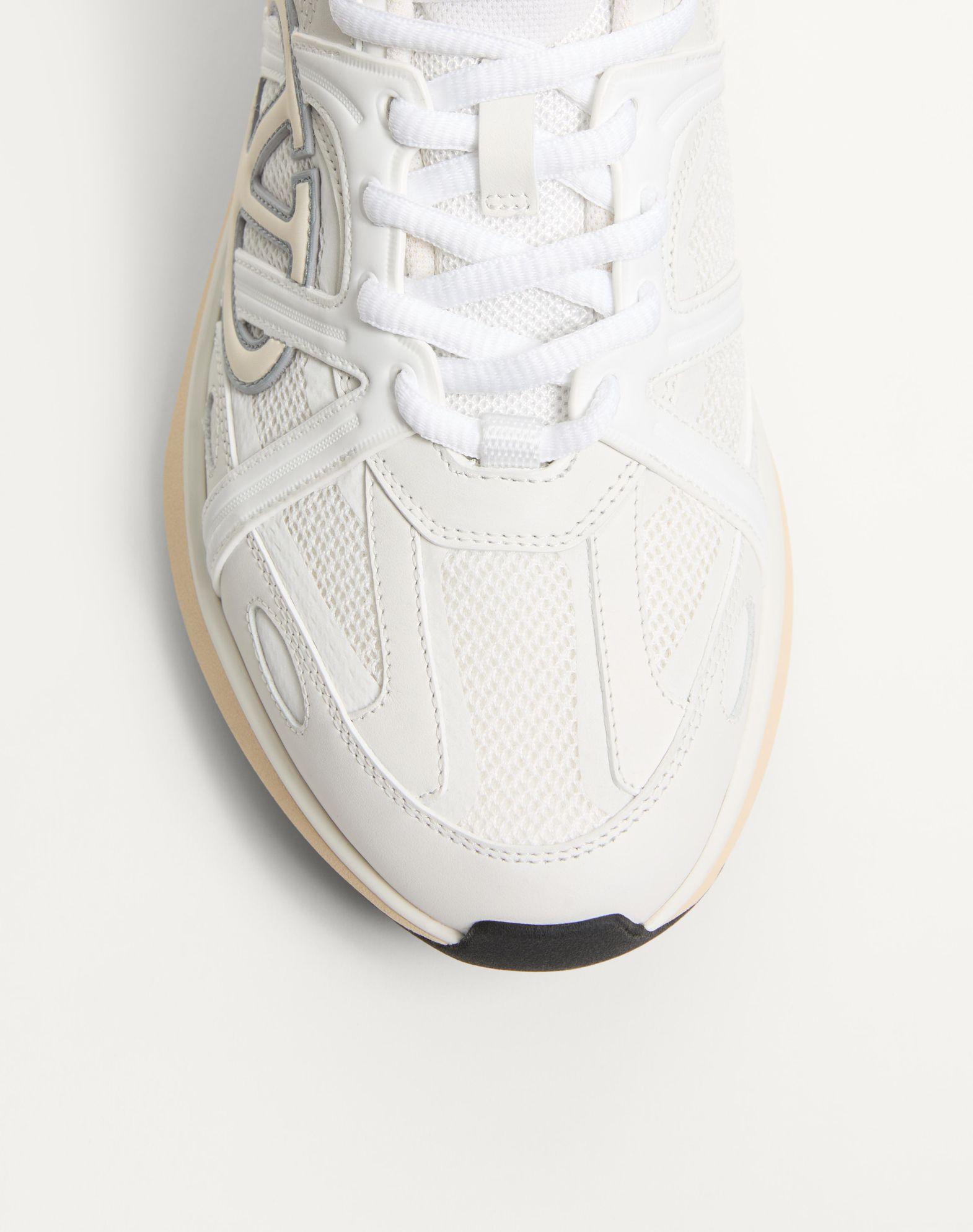Vlogo Easyjog Low-Top Sneaker In Calfskin And Fabric Product Image