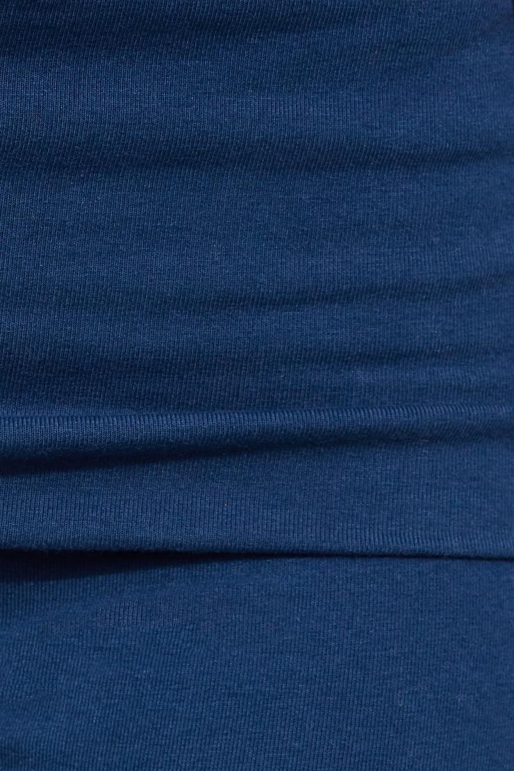 Soft Cotton Fold Over Flare Pants Product Image