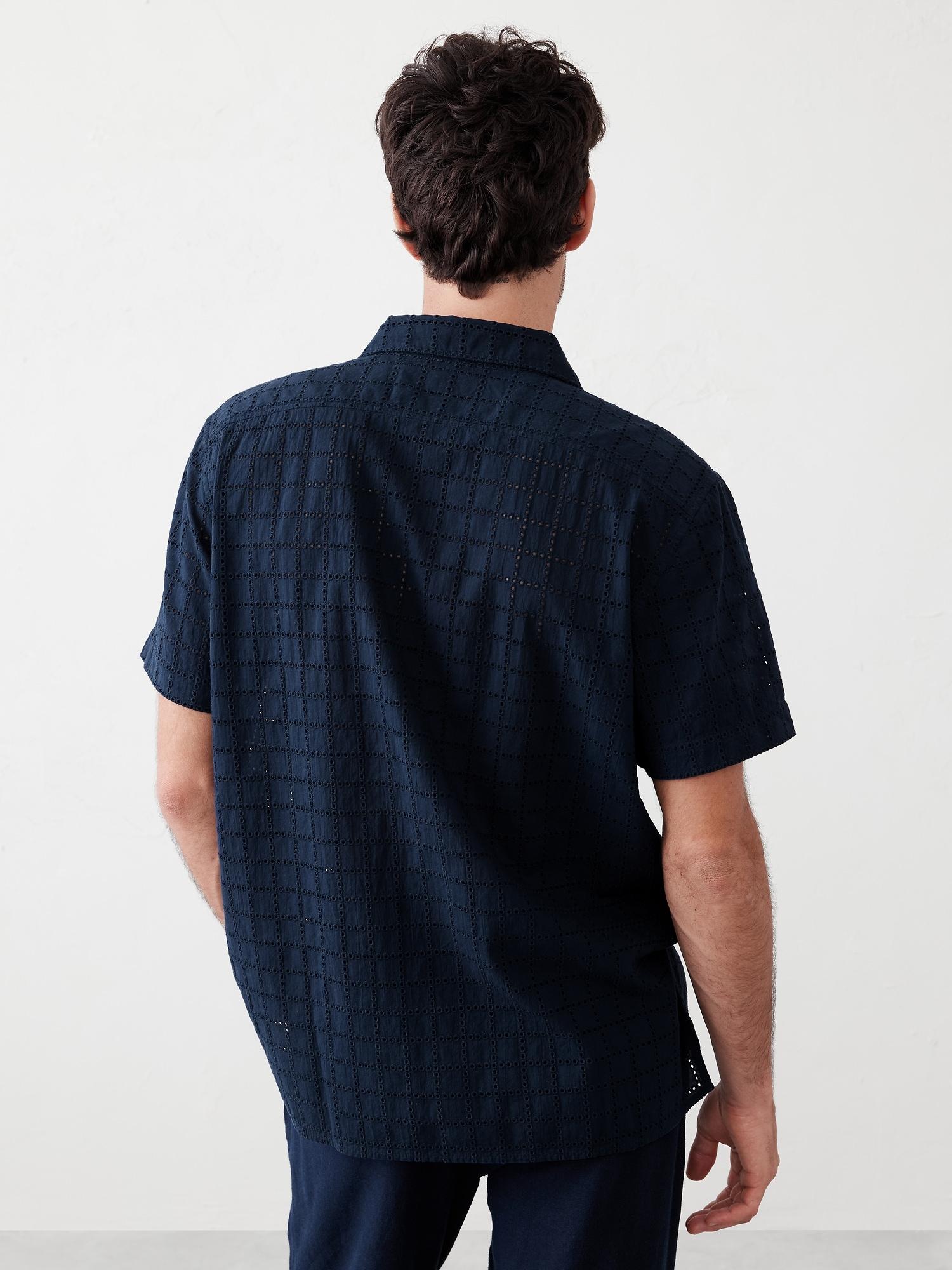 Eyelet Resort Shirt Product Image