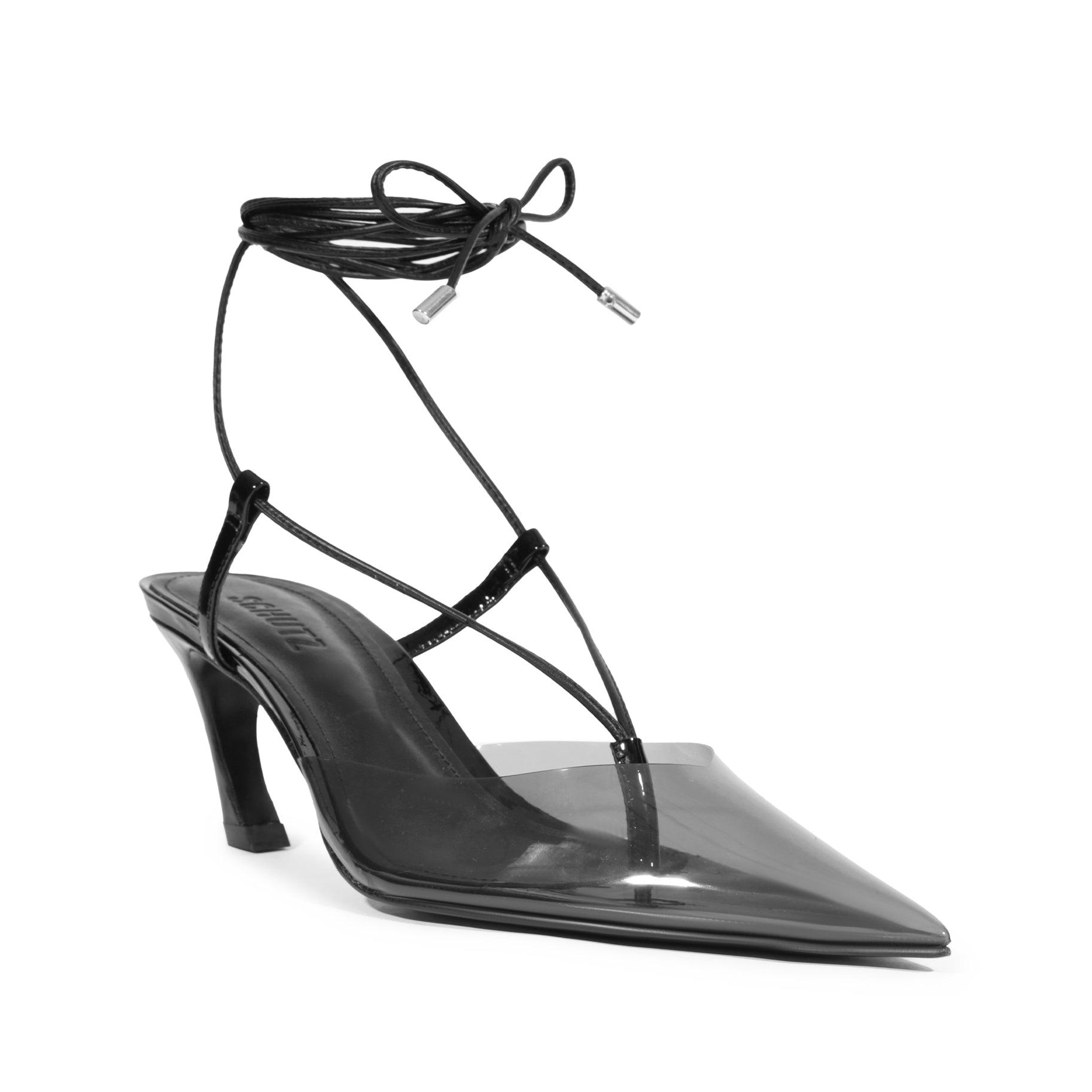 Elyra Mid Patent Leather Pump Product Image