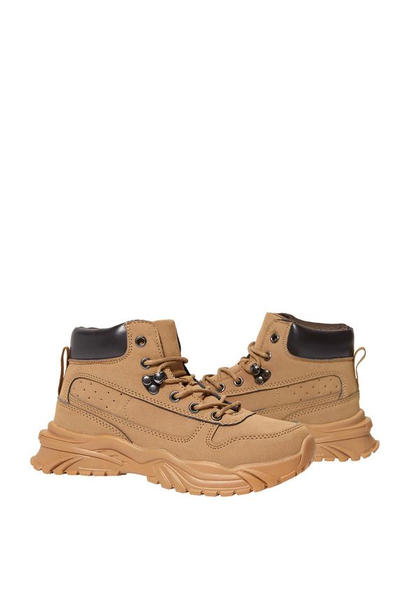 JustFab Margaux Platform Loafer Pump Womens Black/ White Size 8.5 Product Image