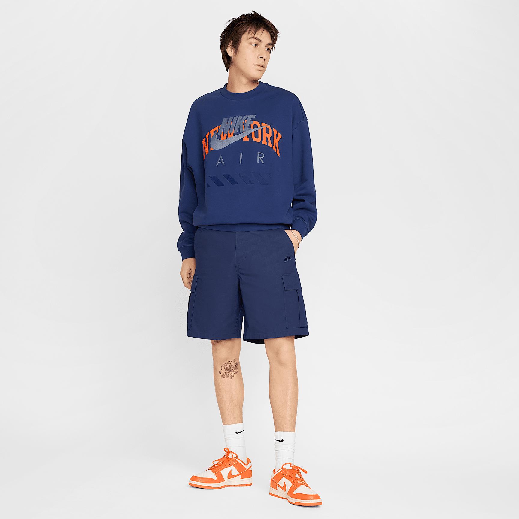 Nike Mens Air NYC Fleece Crew | HQ1101-492 Product Image