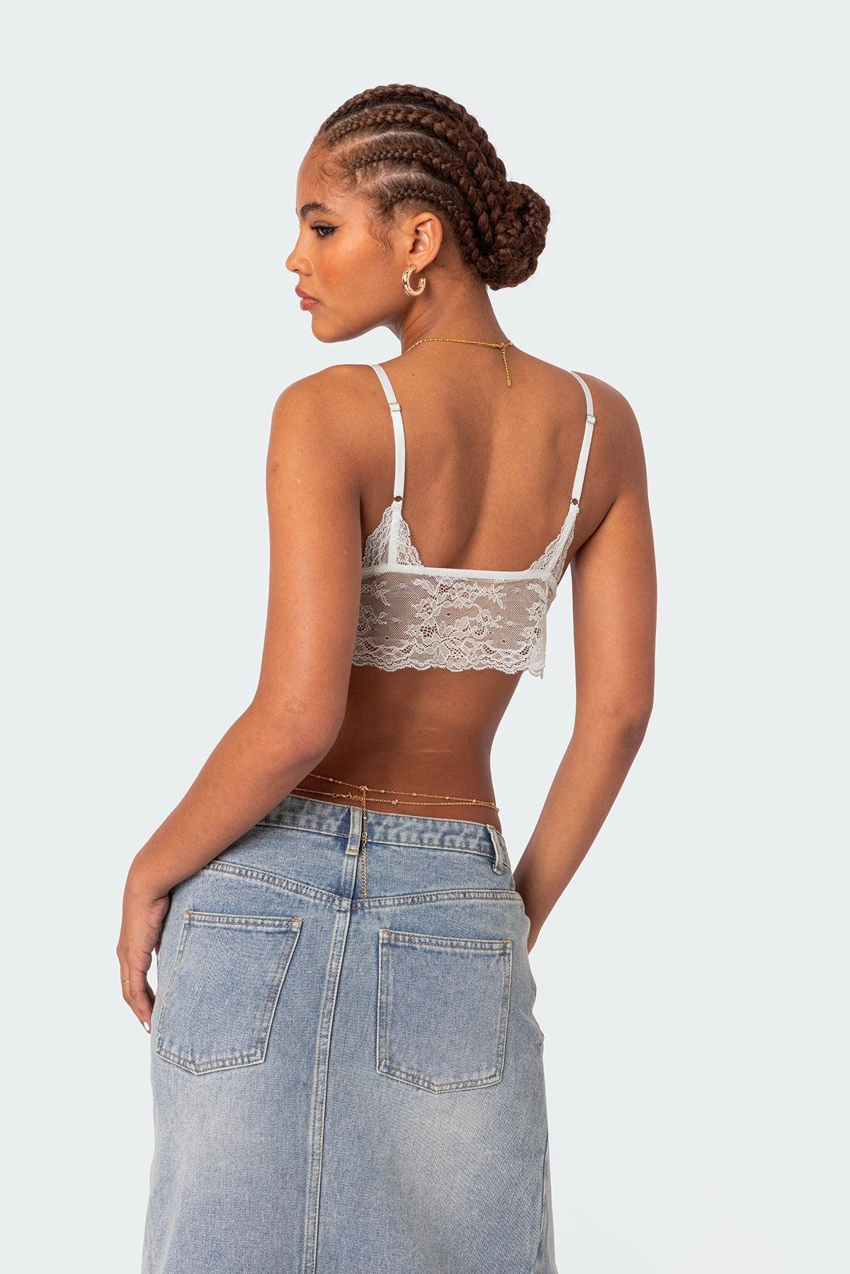 Greta Lace Bra Top Product Image
