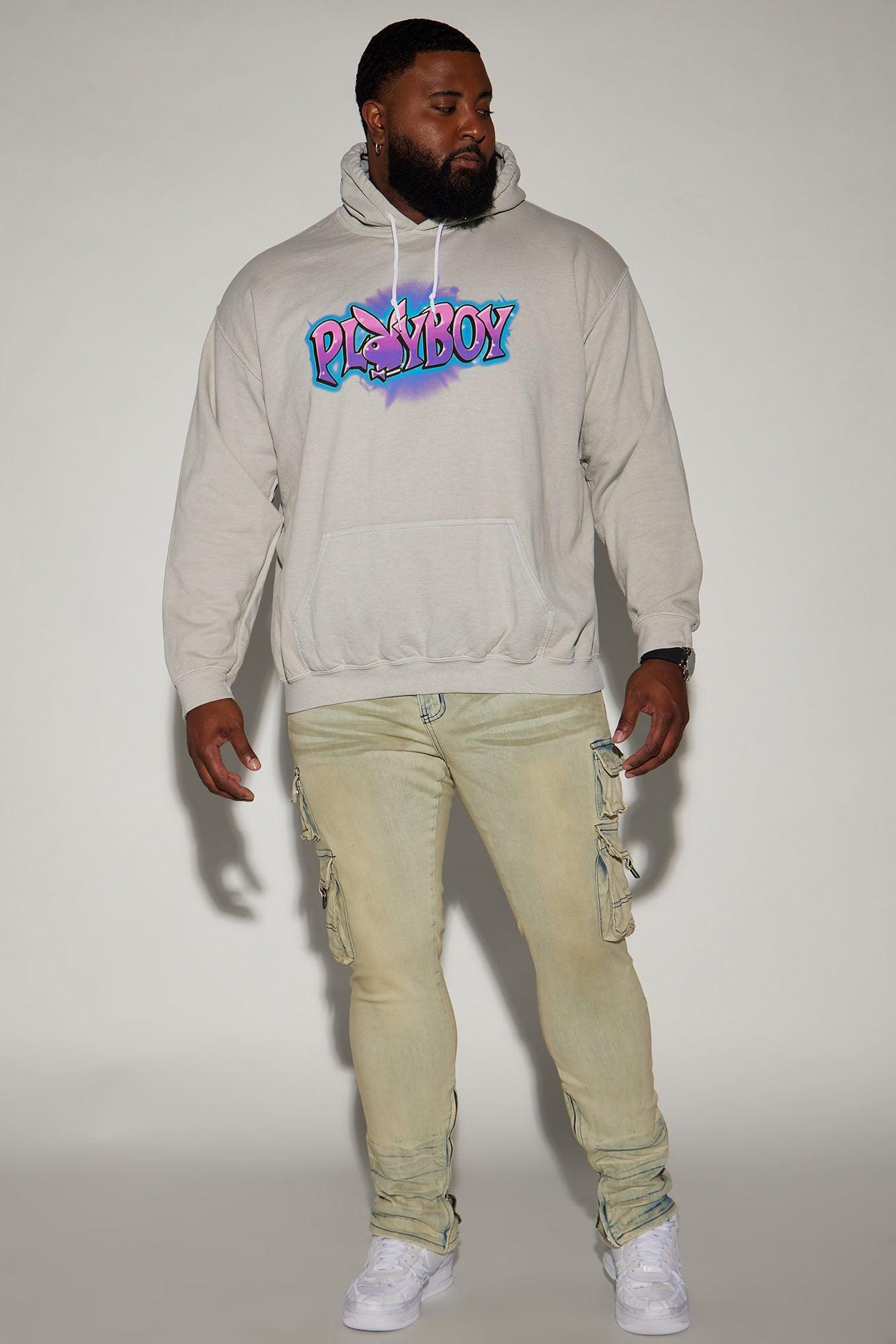 Get This Cargo Stacked Skinny Zipper Flare Jeans - Light Wash Product Image