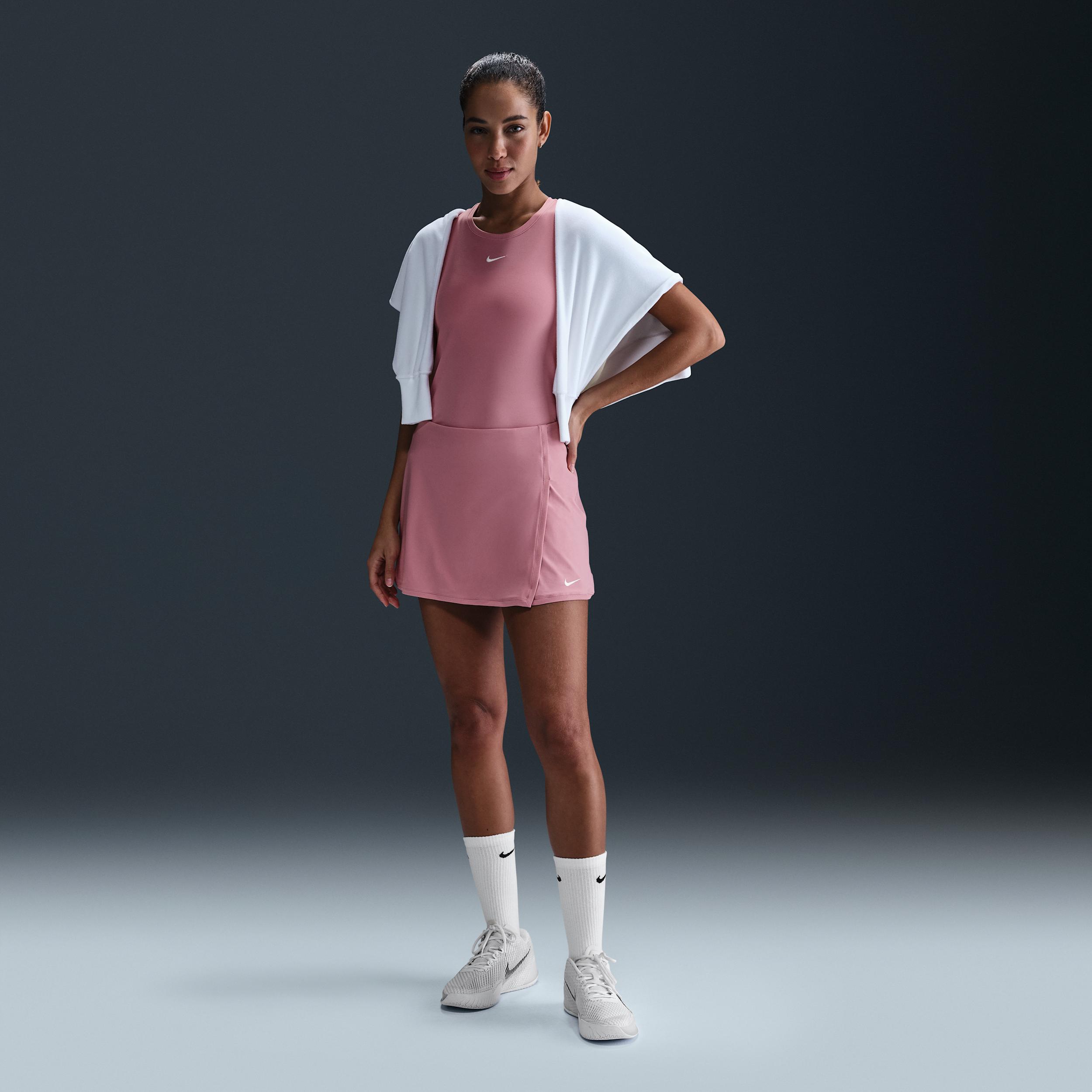 Nike Womens Victory Dri-FIT Straight Tennis Skirt | FD5574-010 Product Image