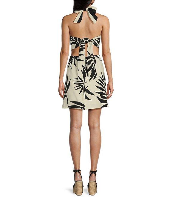 GB High Neck Cut Out Dress Product Image