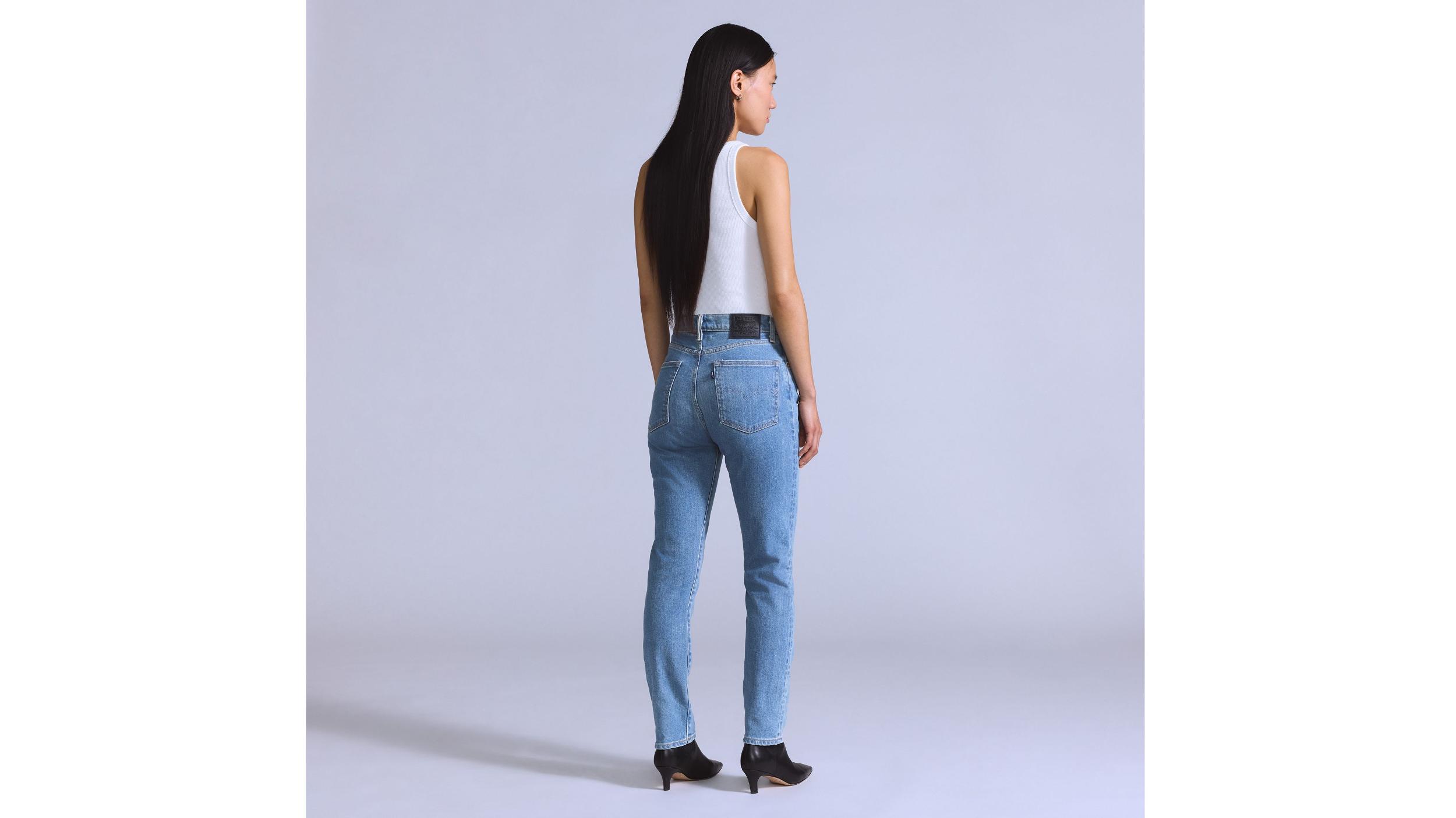 High Rise Slim Fit Women's Jeans Product Image
