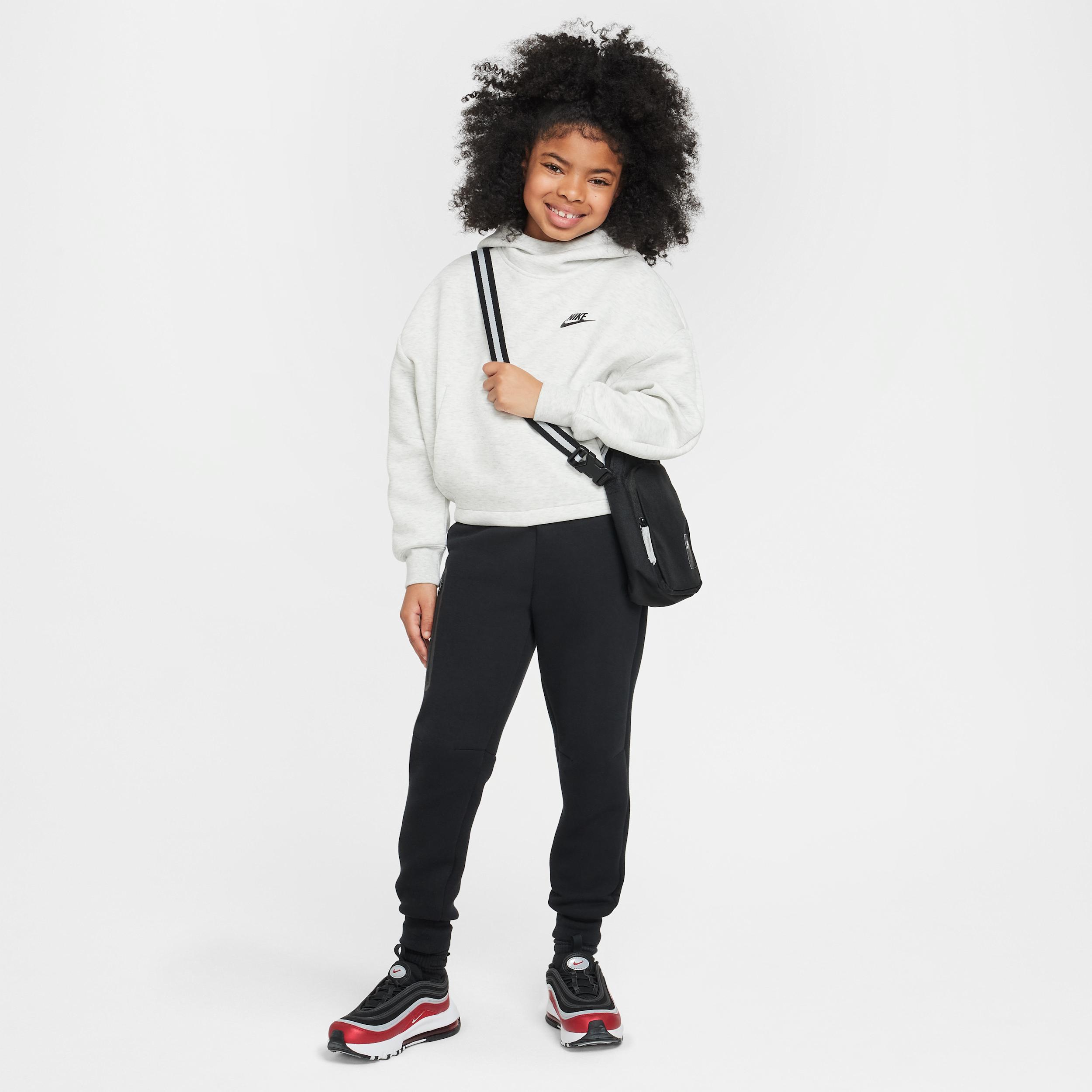 Unisex Nike Sportswear Tech Fleece Girls Oversized Hoodie | HF8188-013 Product Image