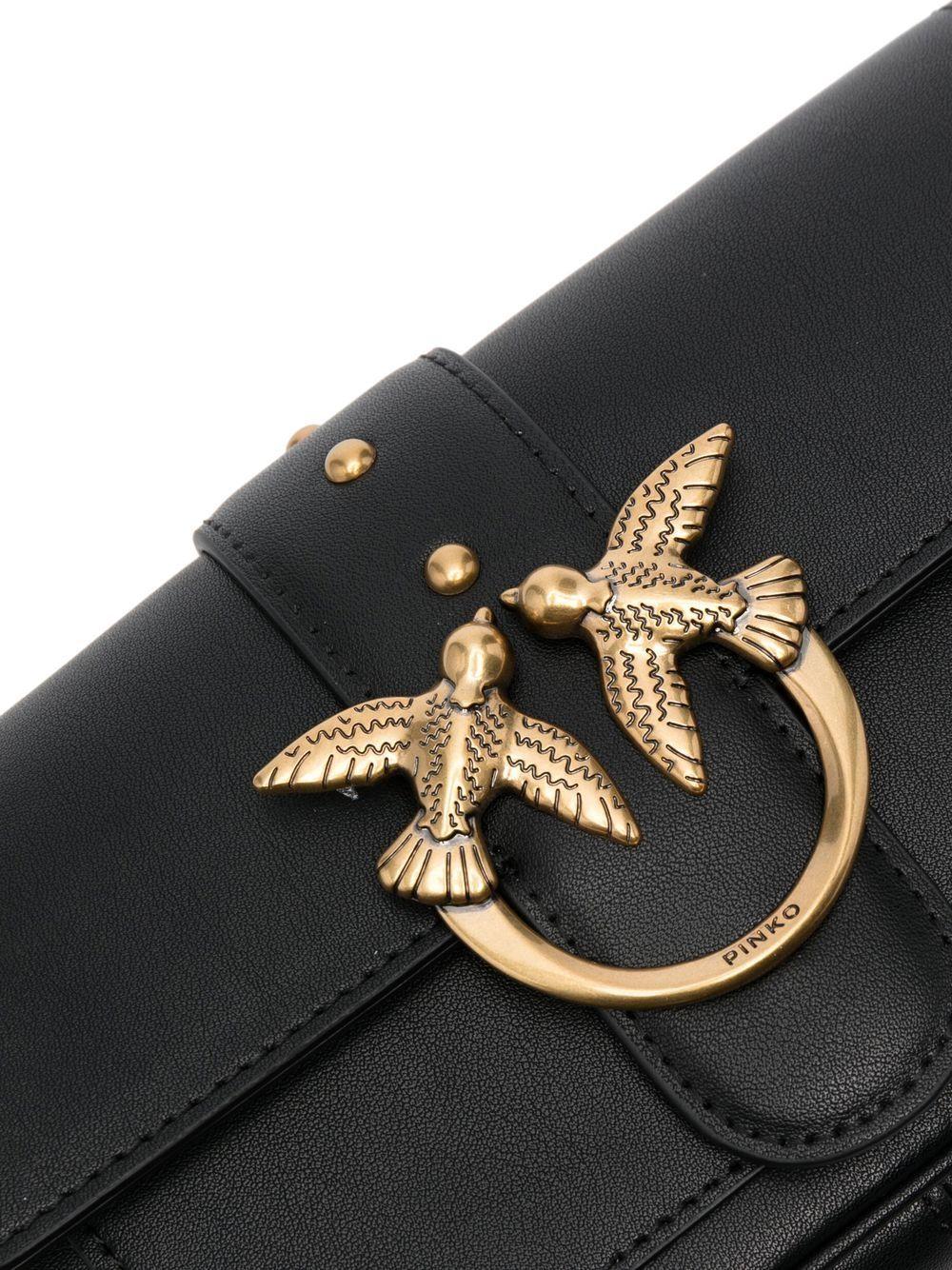 Love One Pocket leather crossbody bag  Product Image