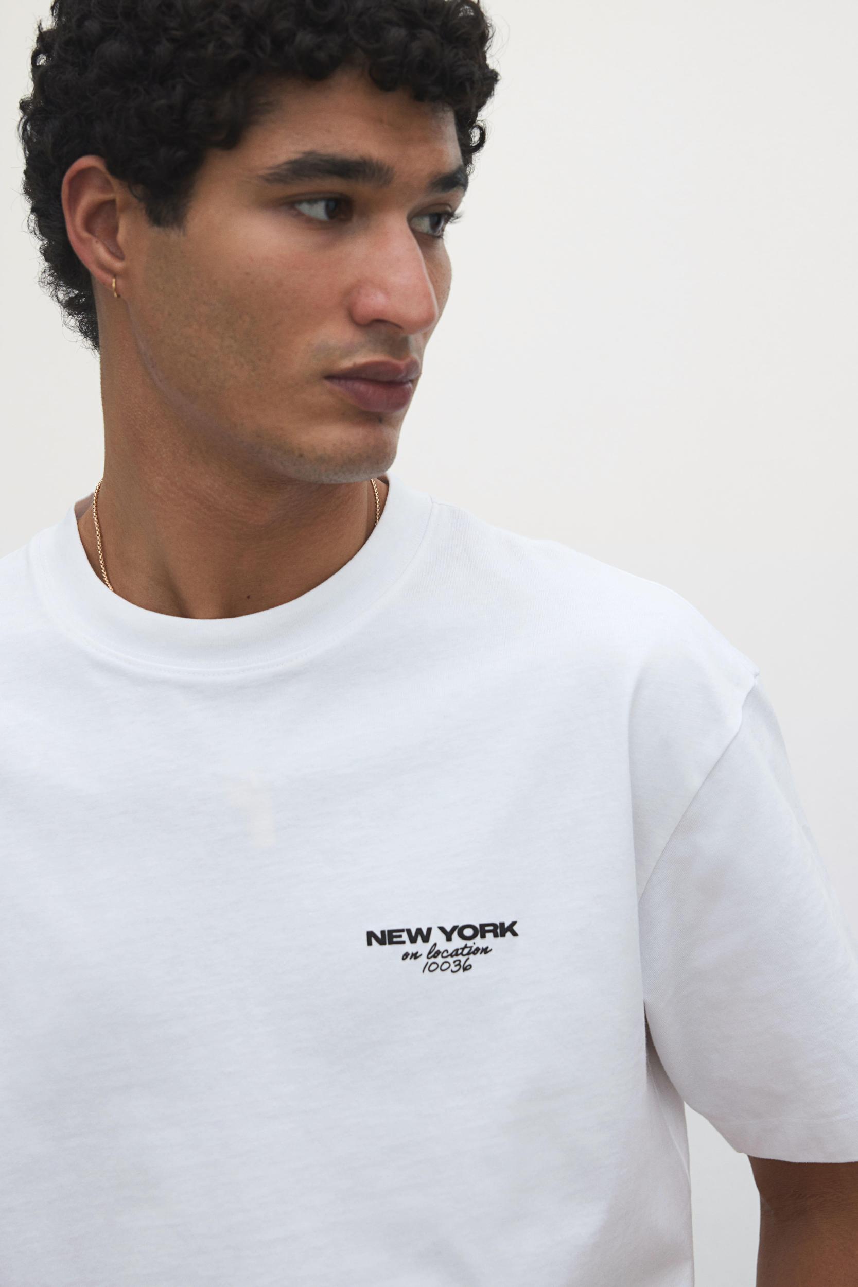 Loose Fit Printed T-shirt Product Image