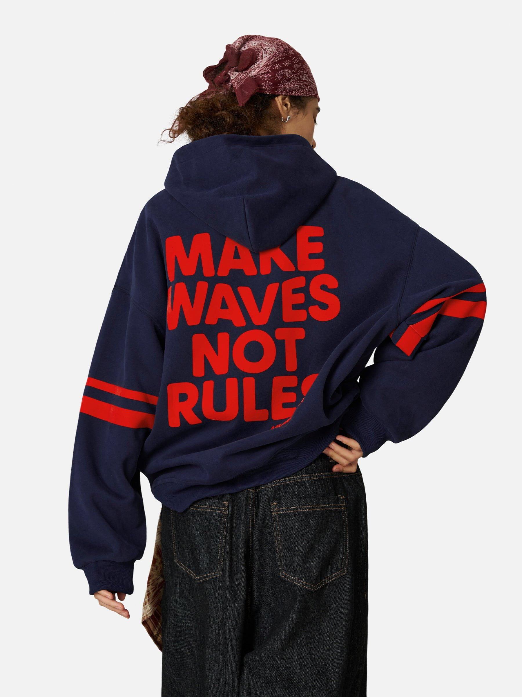 Aelfric Eden Oversized  Embroidery Tiger Hoodie Product Image