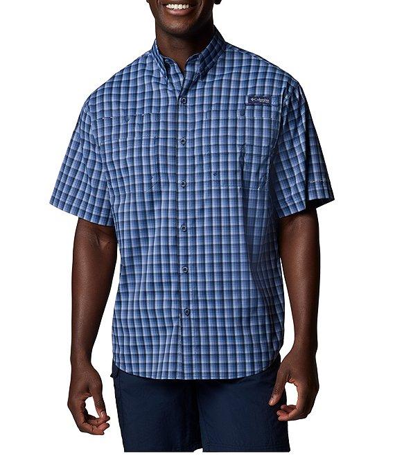 Columbia PFG Super Tamiami Check Short Sleeve Woven Shirt Product Image
