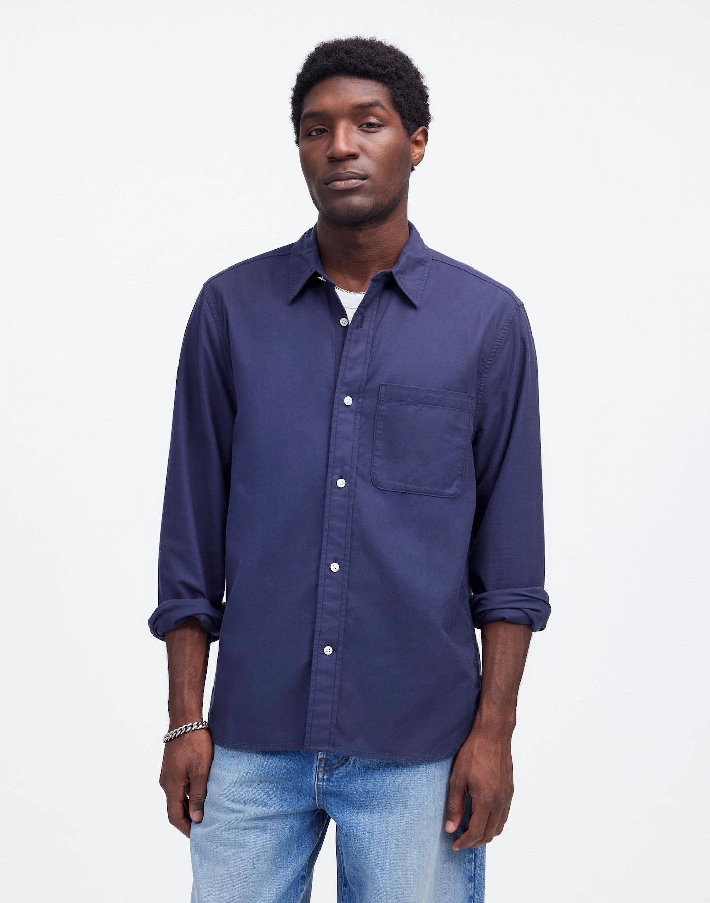 Button-Up Shirt in Everyday Twill Product Image
