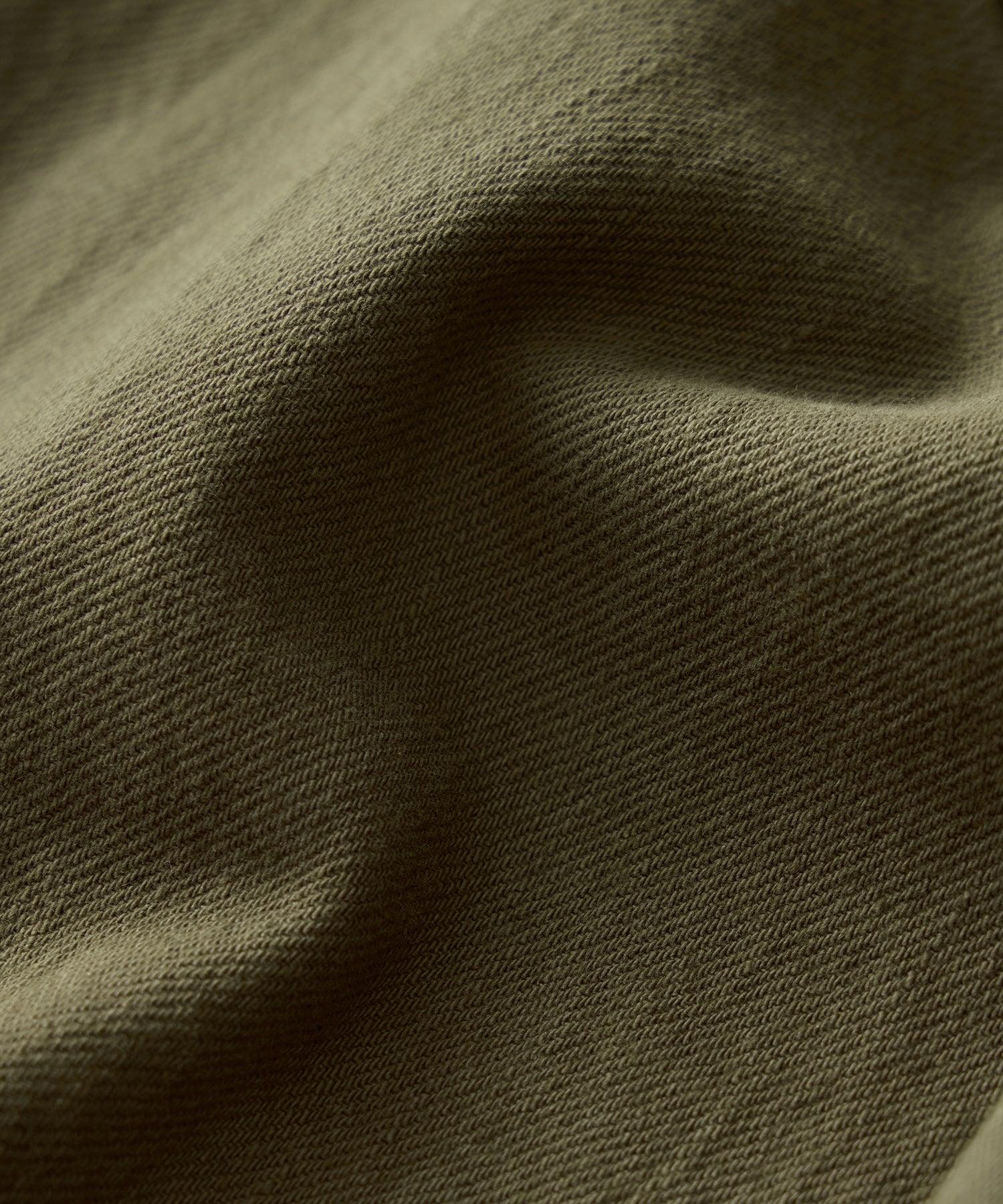 Slim Garment-Dyed Jean in Olive Product Image