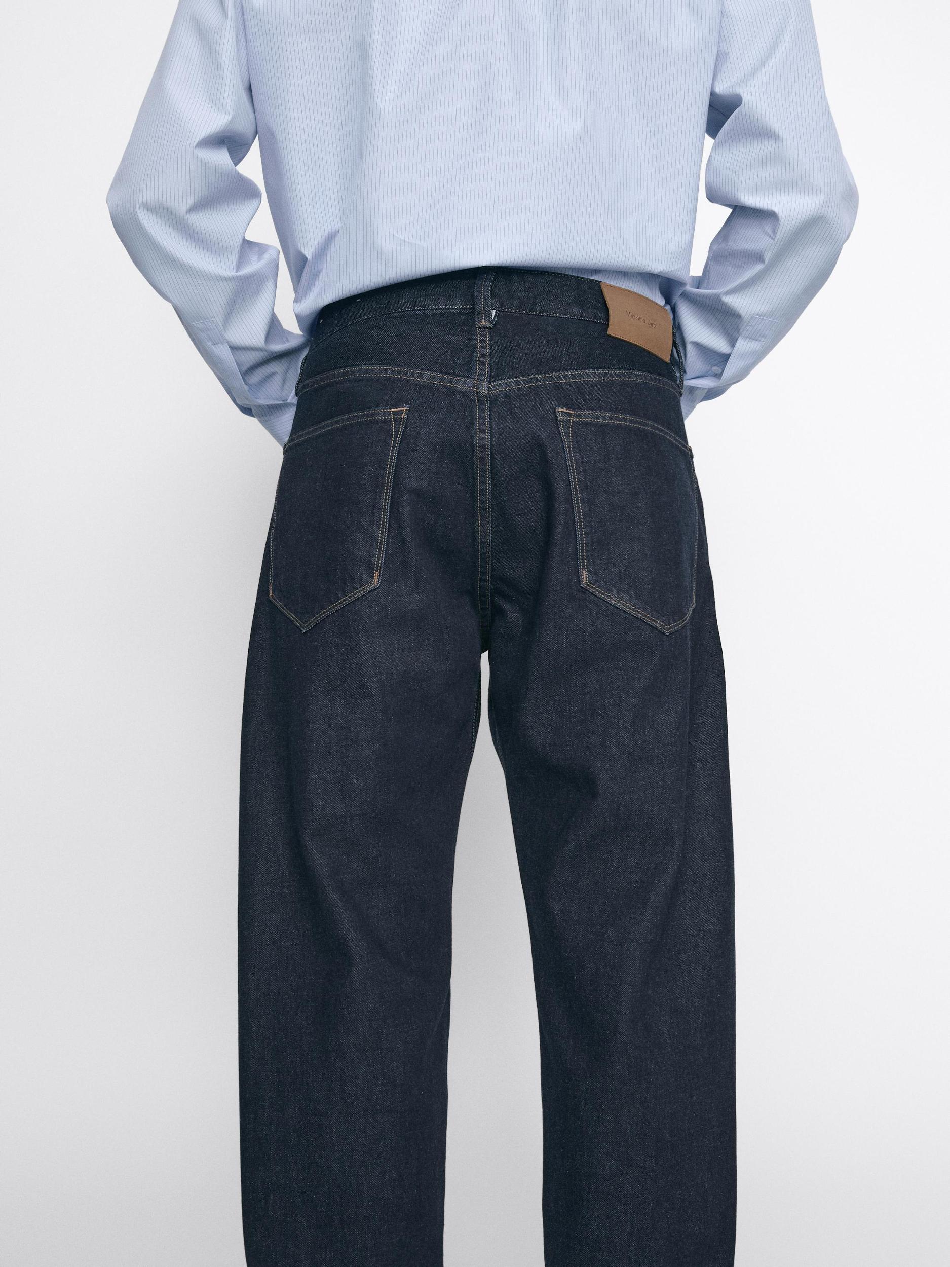 Selvedge fit jeans Product Image