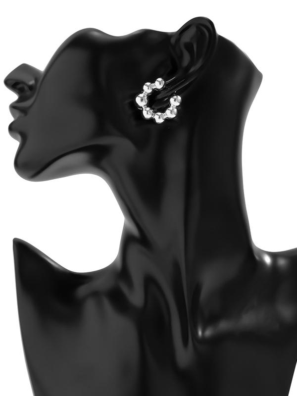 Geometric Solid Color Ear Clip Product Image