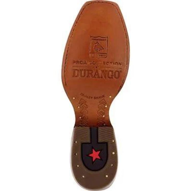 Durango® Men's PRCA Collection FQ Ostrich Cutter Toe Boots Product Image