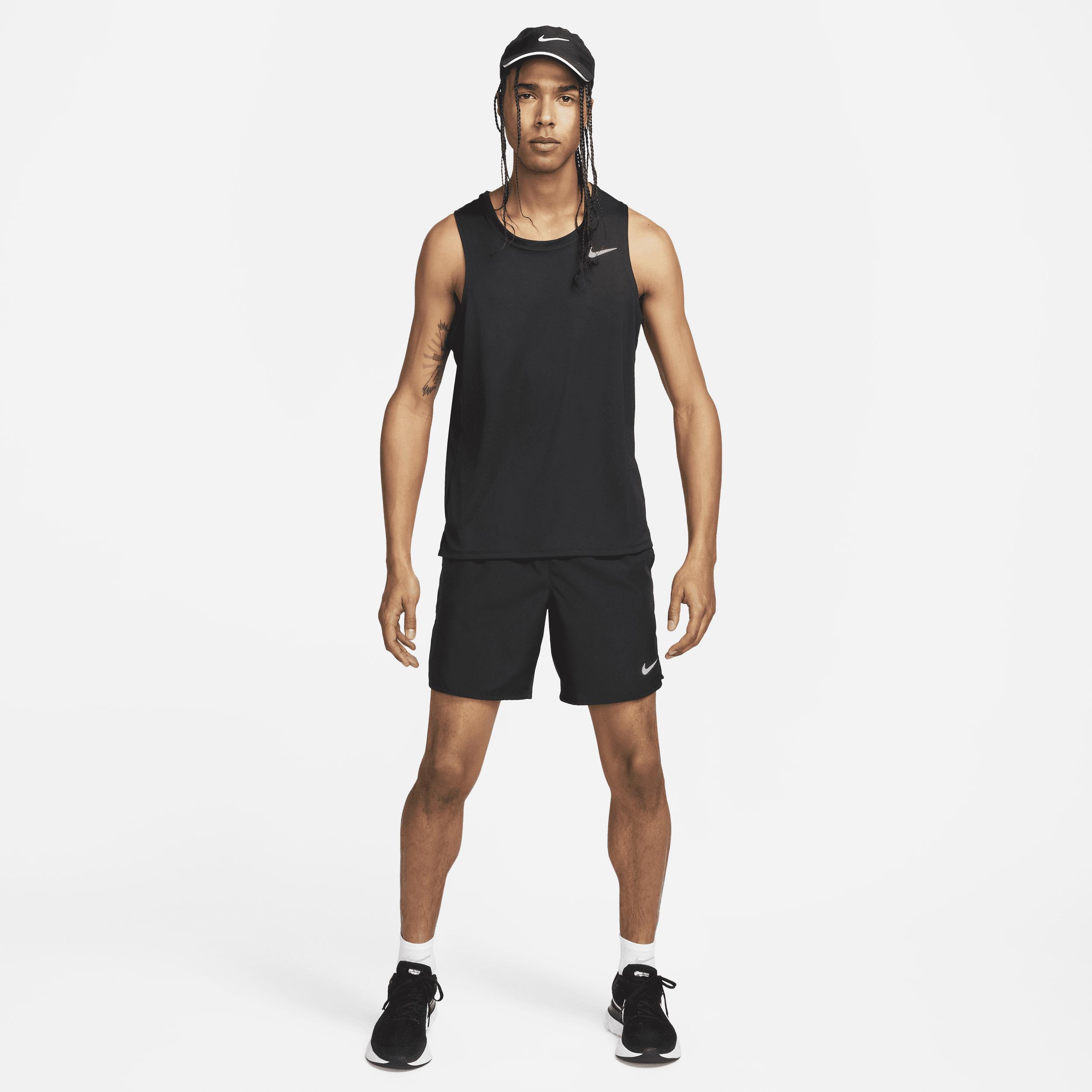 Nike Mens Miler Dri-FIT Running Tank Top | DV9321-010 Product Image