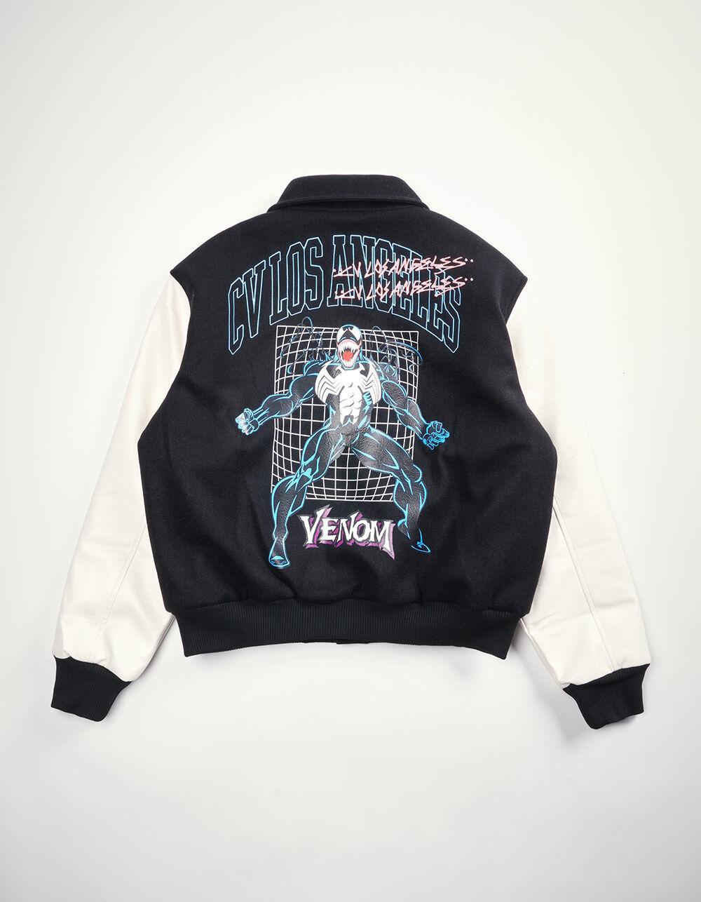 CVLA x Venom Breakout Mens Varsity Jacket - BLK/WHT Product Image