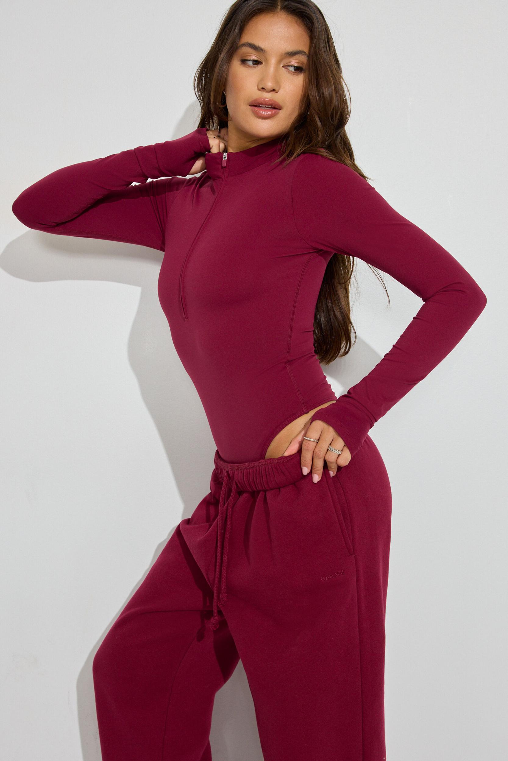SoftActive Zip Up Long Sleeve Bodysuit Product Image