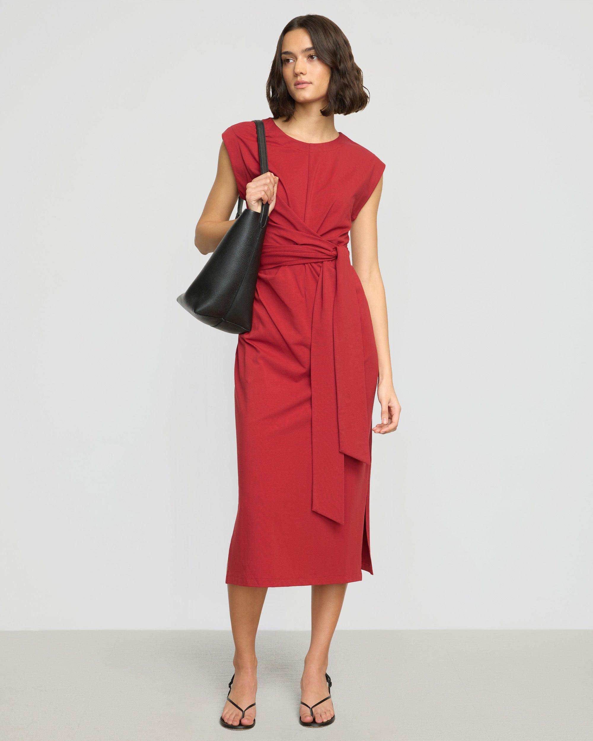 Fei Tie-Front Organic Cotton Dress Product Image