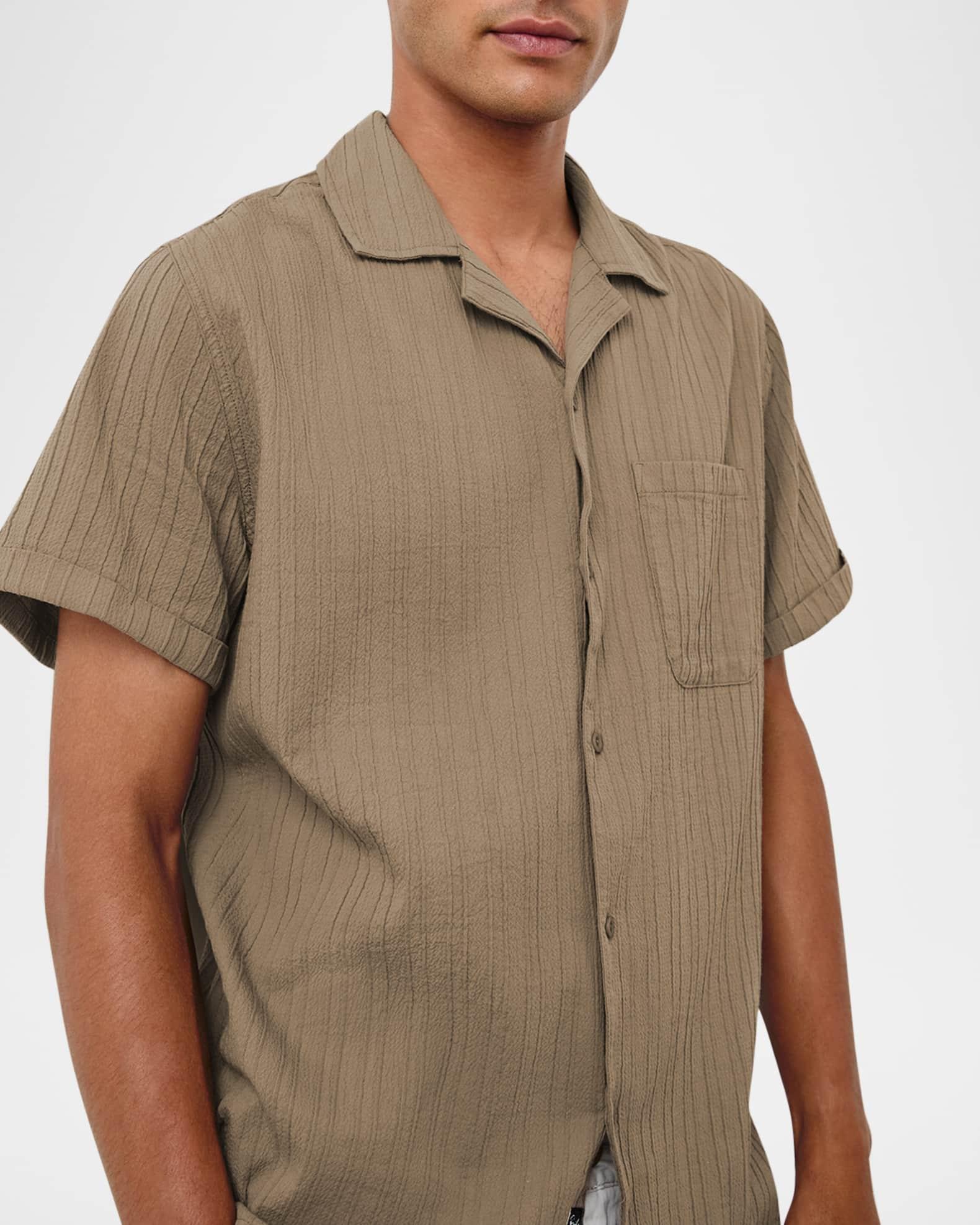 Men's Ohana Plisse Camp Shirt Product Image