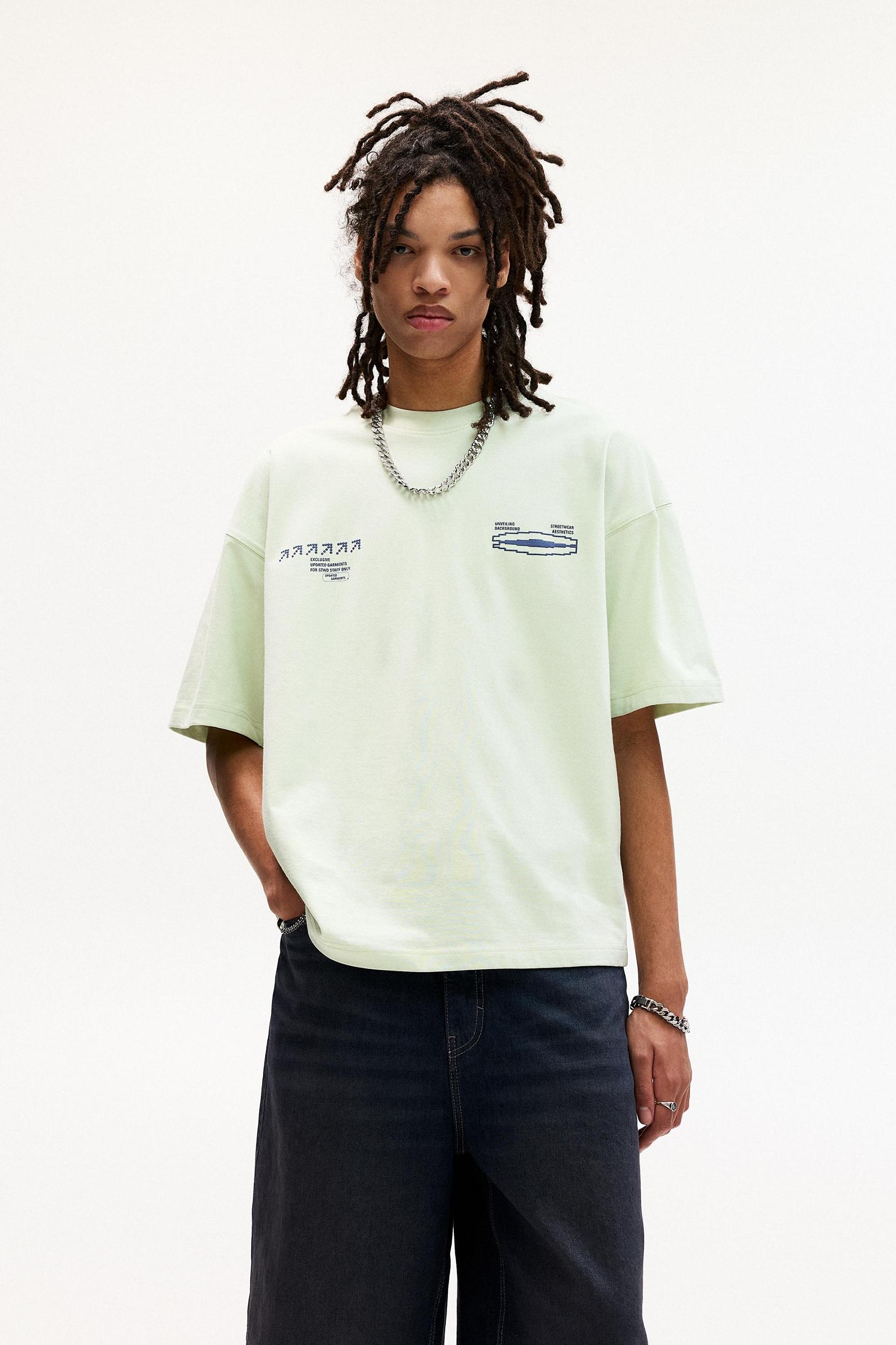 Green STWD T-shirt Product Image