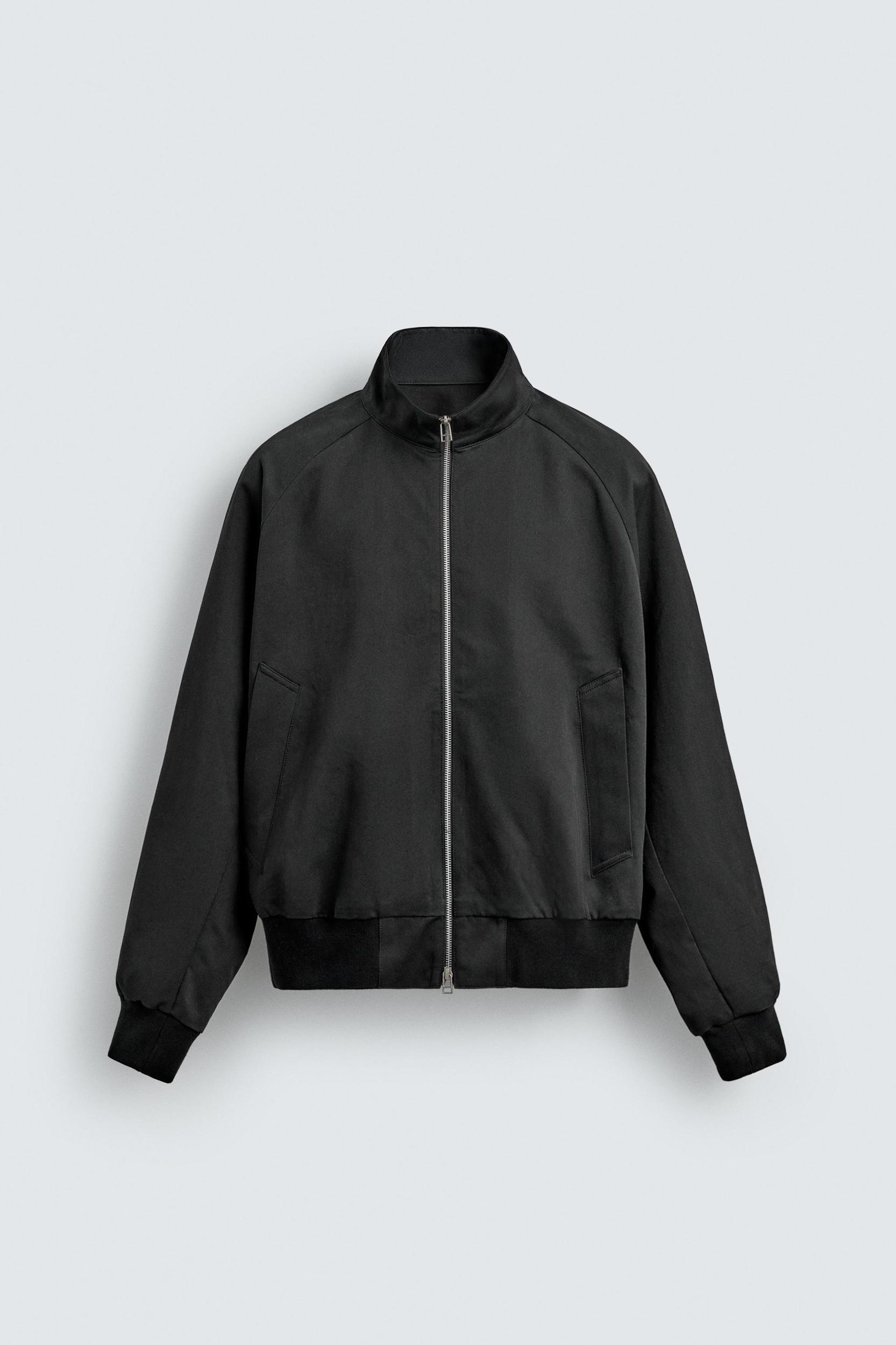 REGULAR FIT COTTON-WOOL JACKET AARON LEVINE X ZARA Product Image