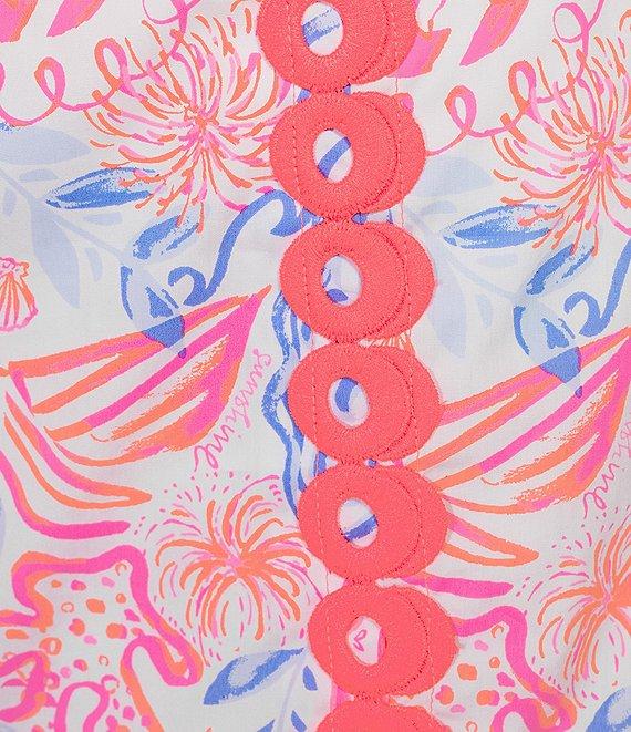 Lilly Pulitzer Michelina Lil Sun Sea Sand Print Mini Skort Product Image
