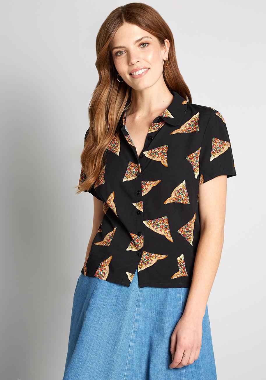 Making That Fairy Bread Button-Up Top (Final Sale) Product Image
