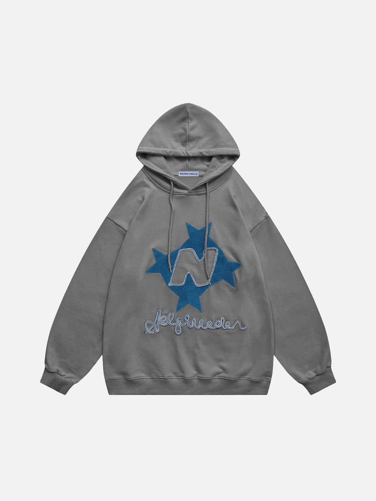 Aelfric Eden Stellaris Embroidered Hoodie Product Image