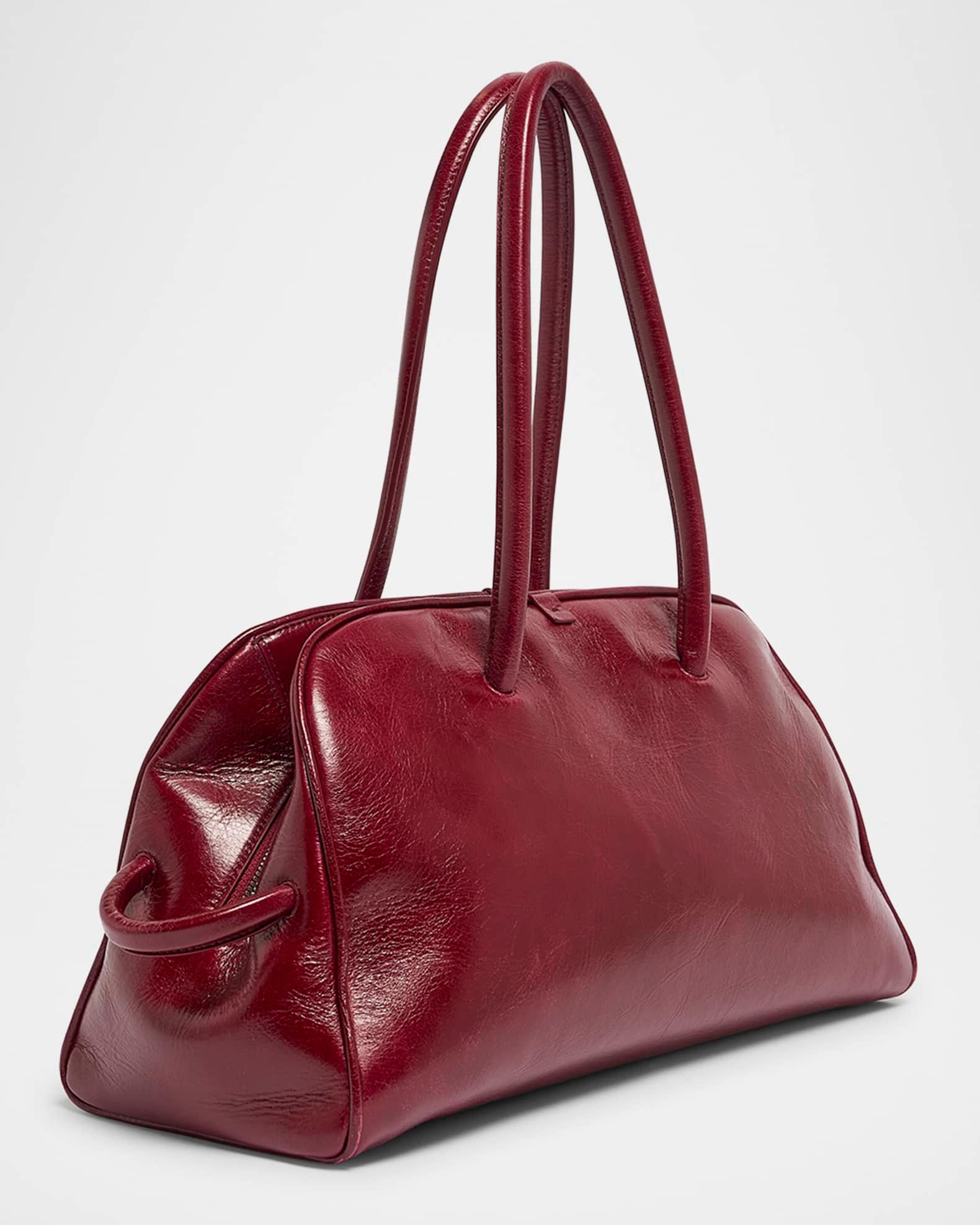 Le Petit Turismo Leather Top Handle Bowling Bag Product Image