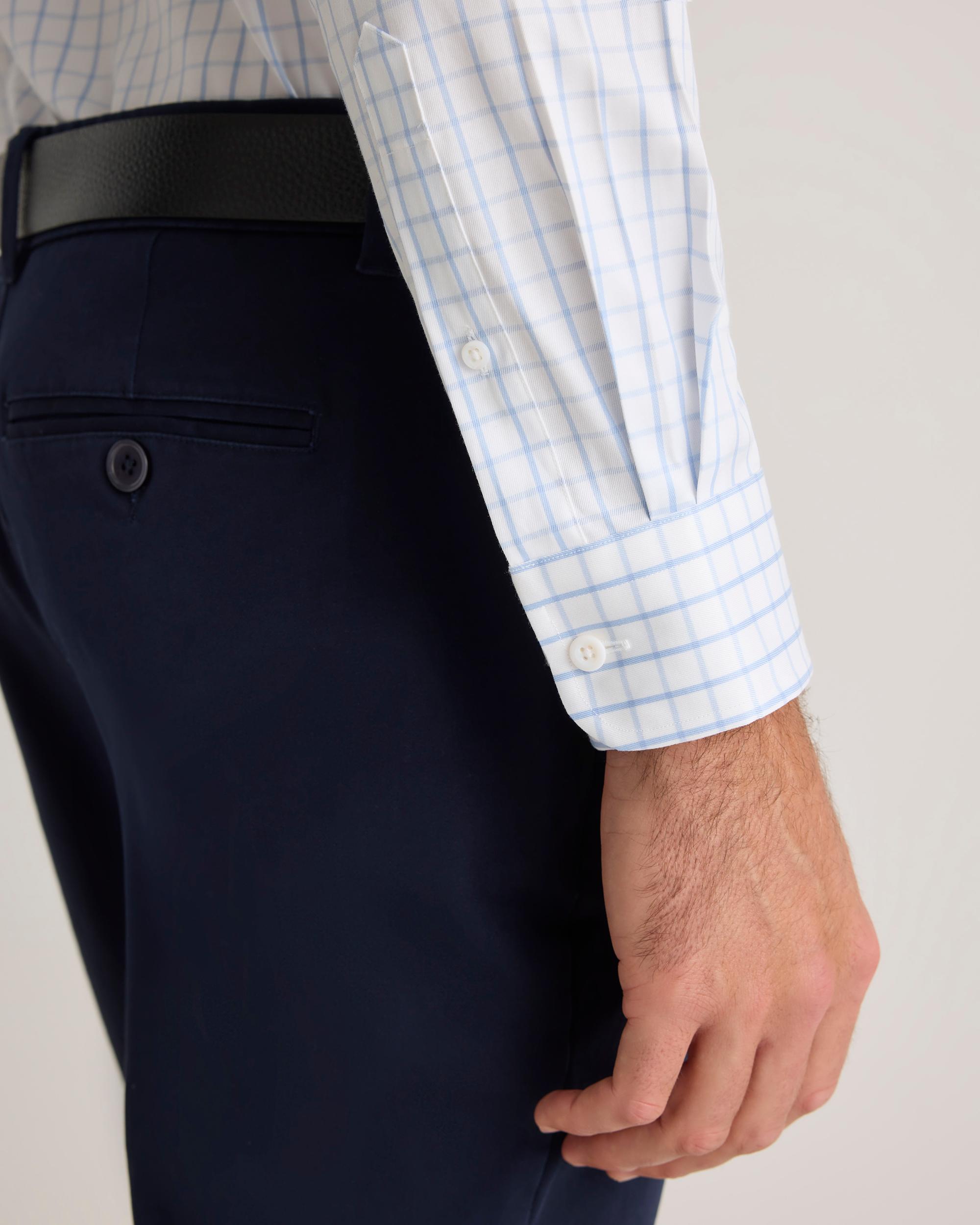 Quince | Men's Stretch Twill Dress Shirt Organic Cotton Product Image