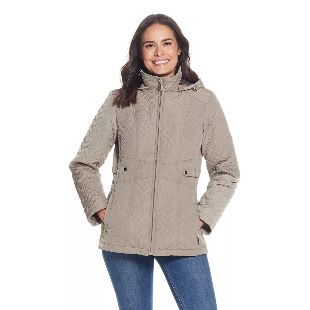 Women's Gallery Hooded Quilt Jacket,  Product Image
