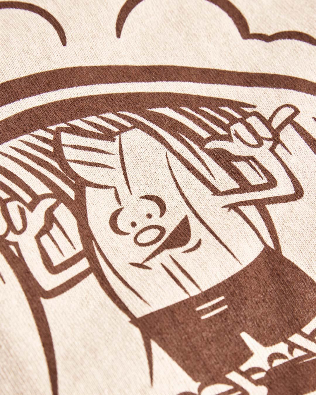 Surfin Birdie T-Shirt - Sand Male Product Image