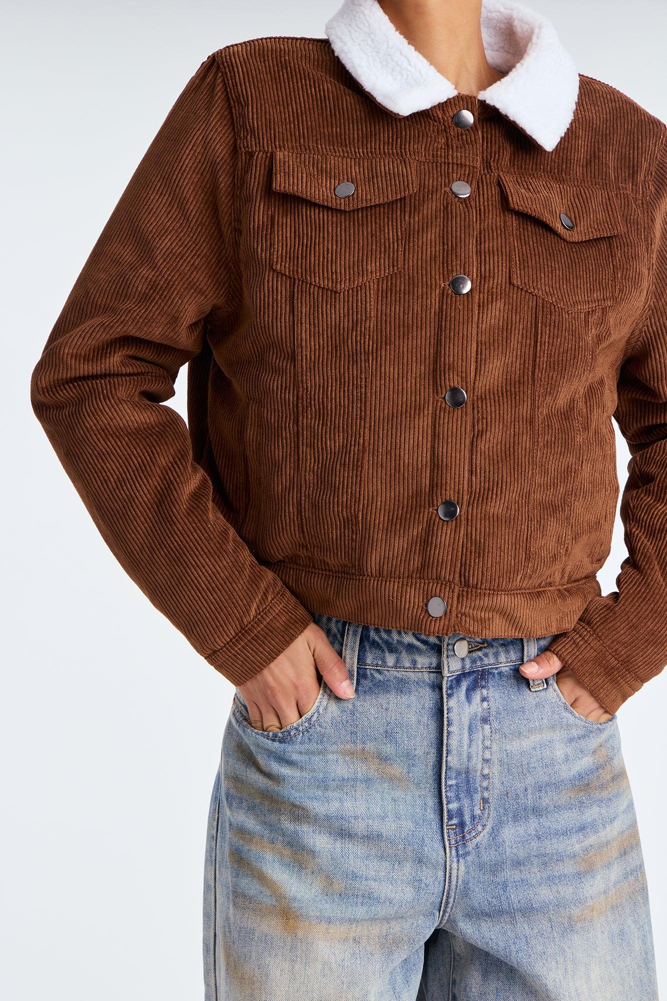 Enjoy The Ride Jacket - Brown/combo Female Product Image