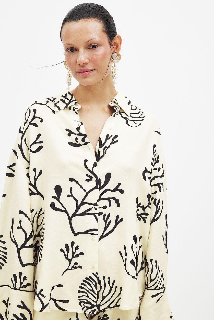 Viscose Blend Oversized Shirt Product Image