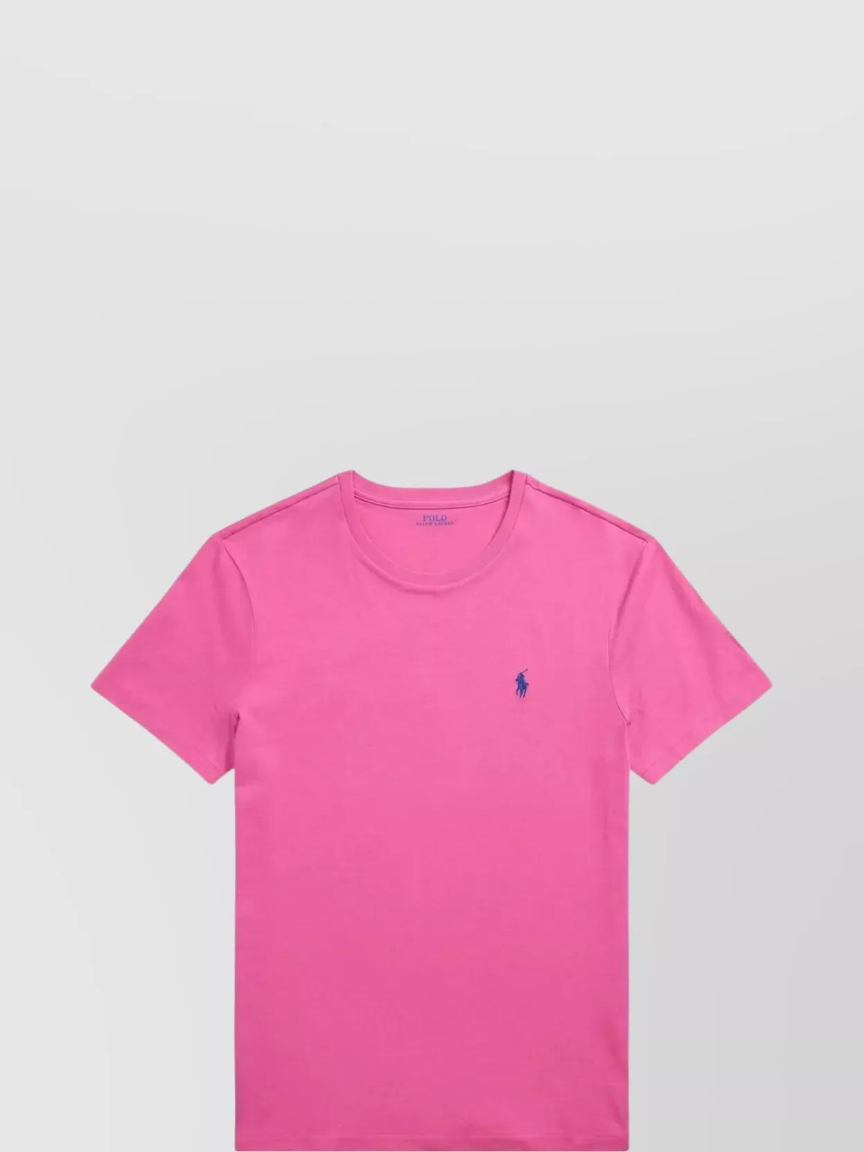 POLO RALPH LAUREN Custom Slim Fit Jersey T-shirt Clothing In Multicolor Product Image