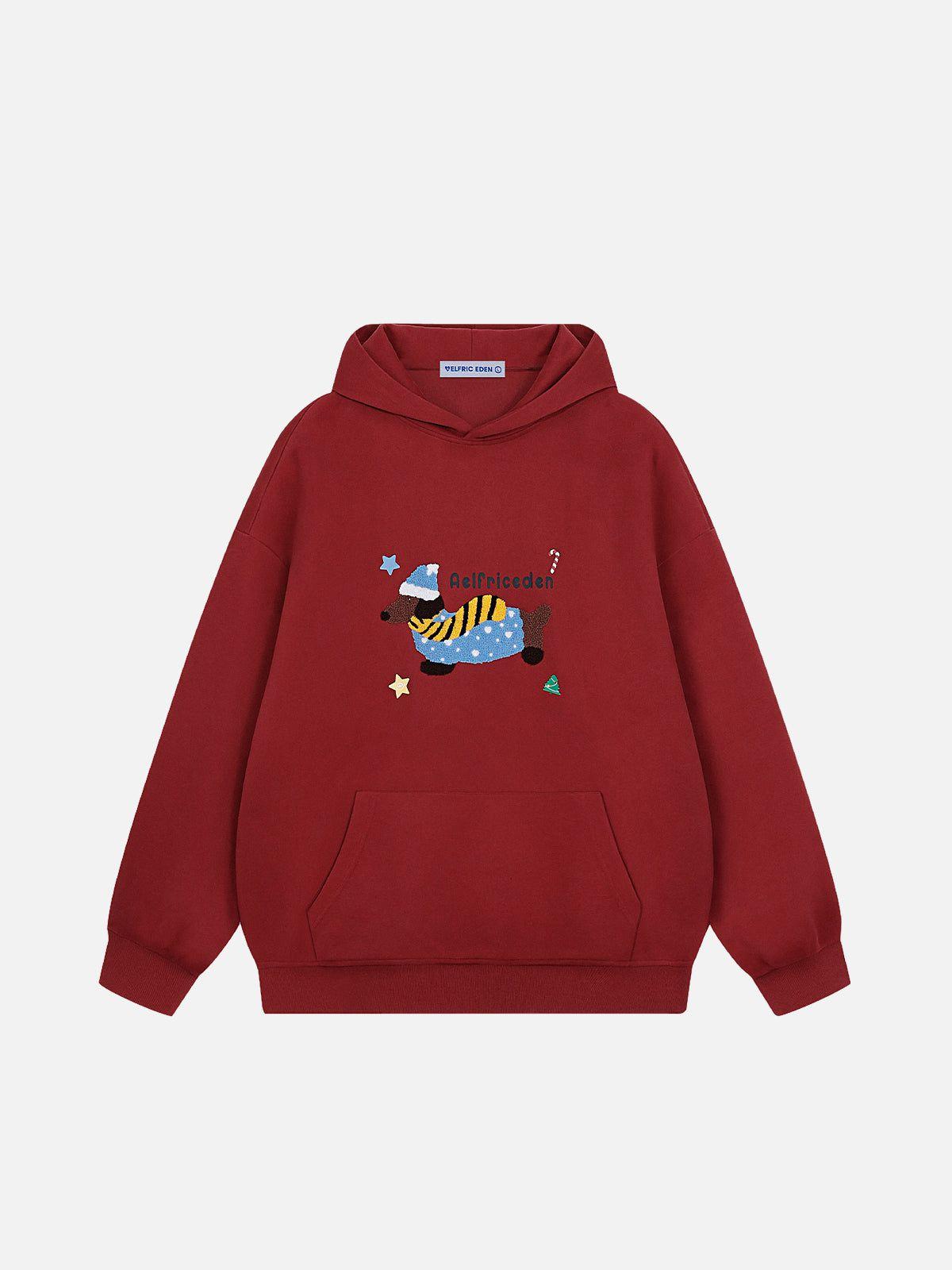 Aelfric Eden Dog Oversized Hoodie - Holiday Edition Product Image