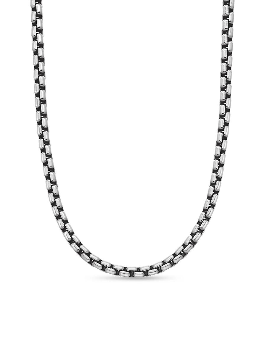 Mens Box Chain Necklace Product Image