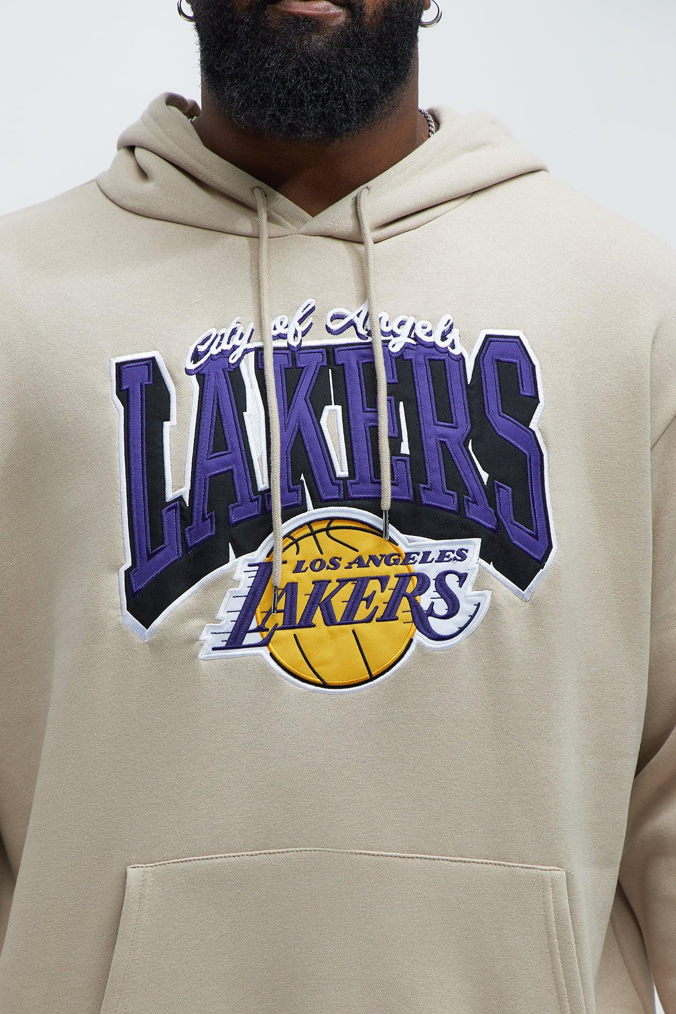 Lakers City Connect Hoodie - Sand Male Product Image