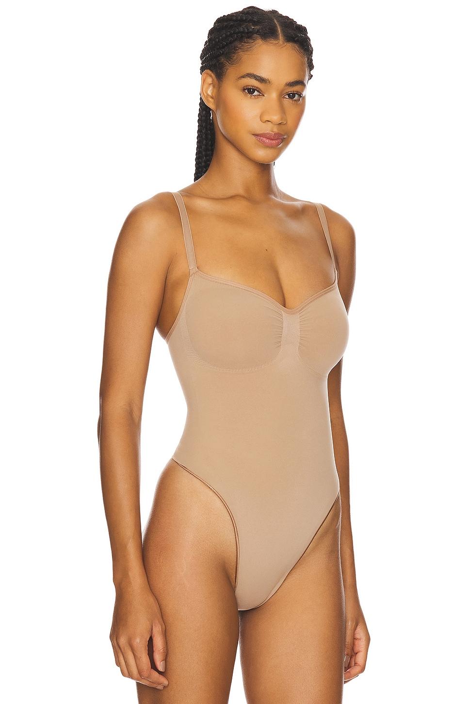 Seamless Sculpt Thong Bodysuit SKIMS Product Image